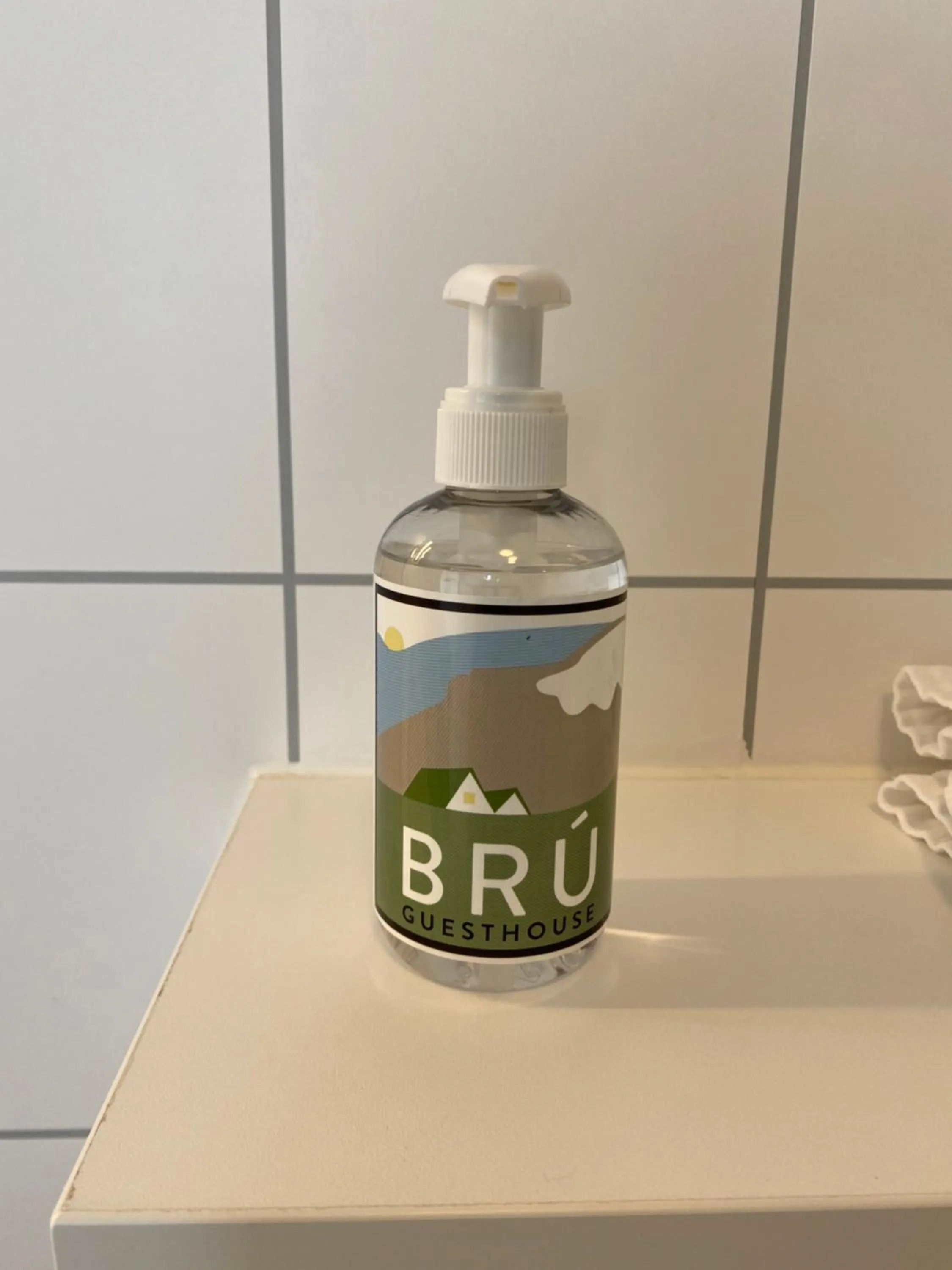 Bathroom in Brú Guesthouse