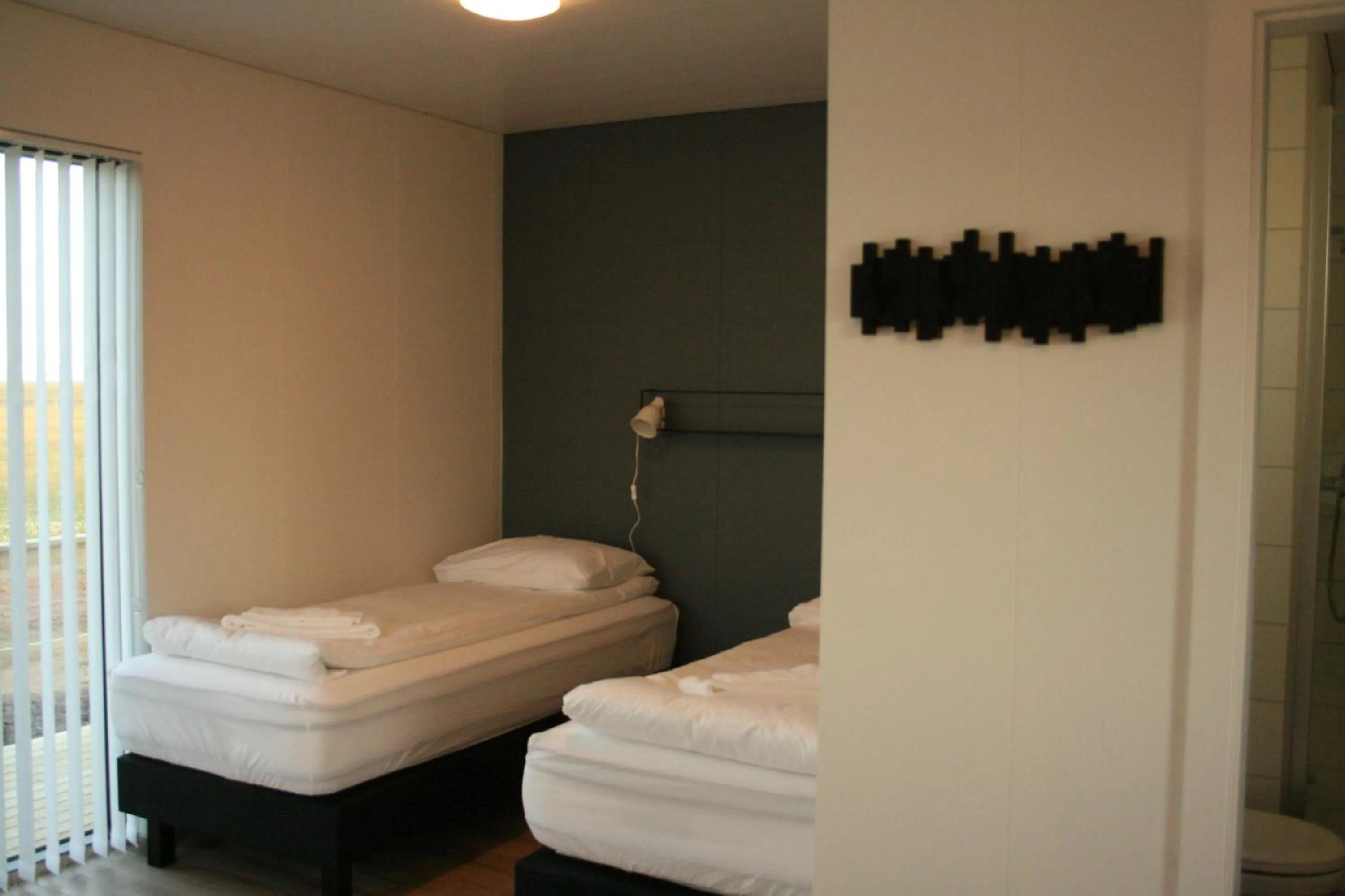 Living room, Bed in Brú Guesthouse