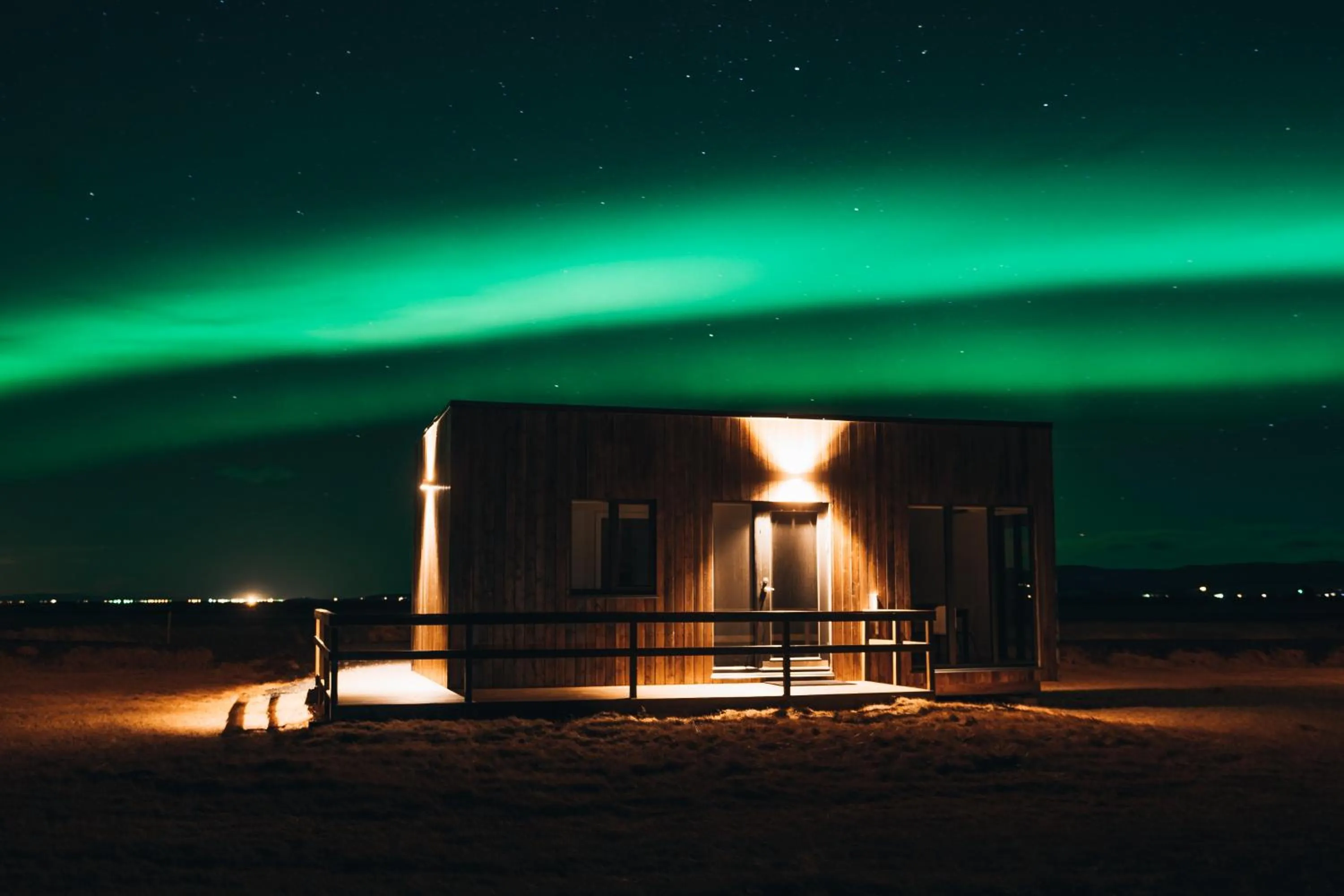 Property building in Brú Guesthouse