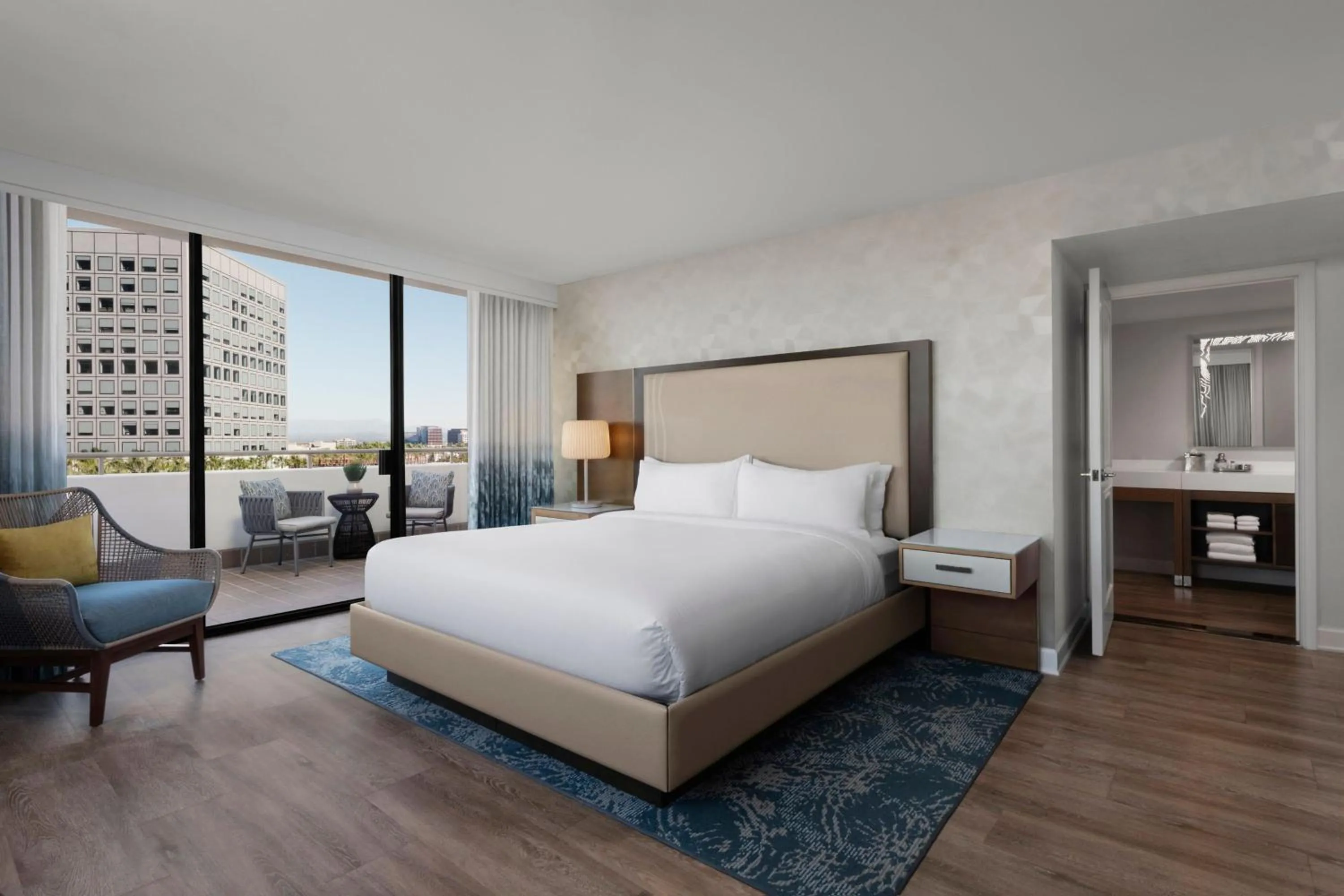 Photo of the whole room, Bed in Renaissance Newport Beach Hotel