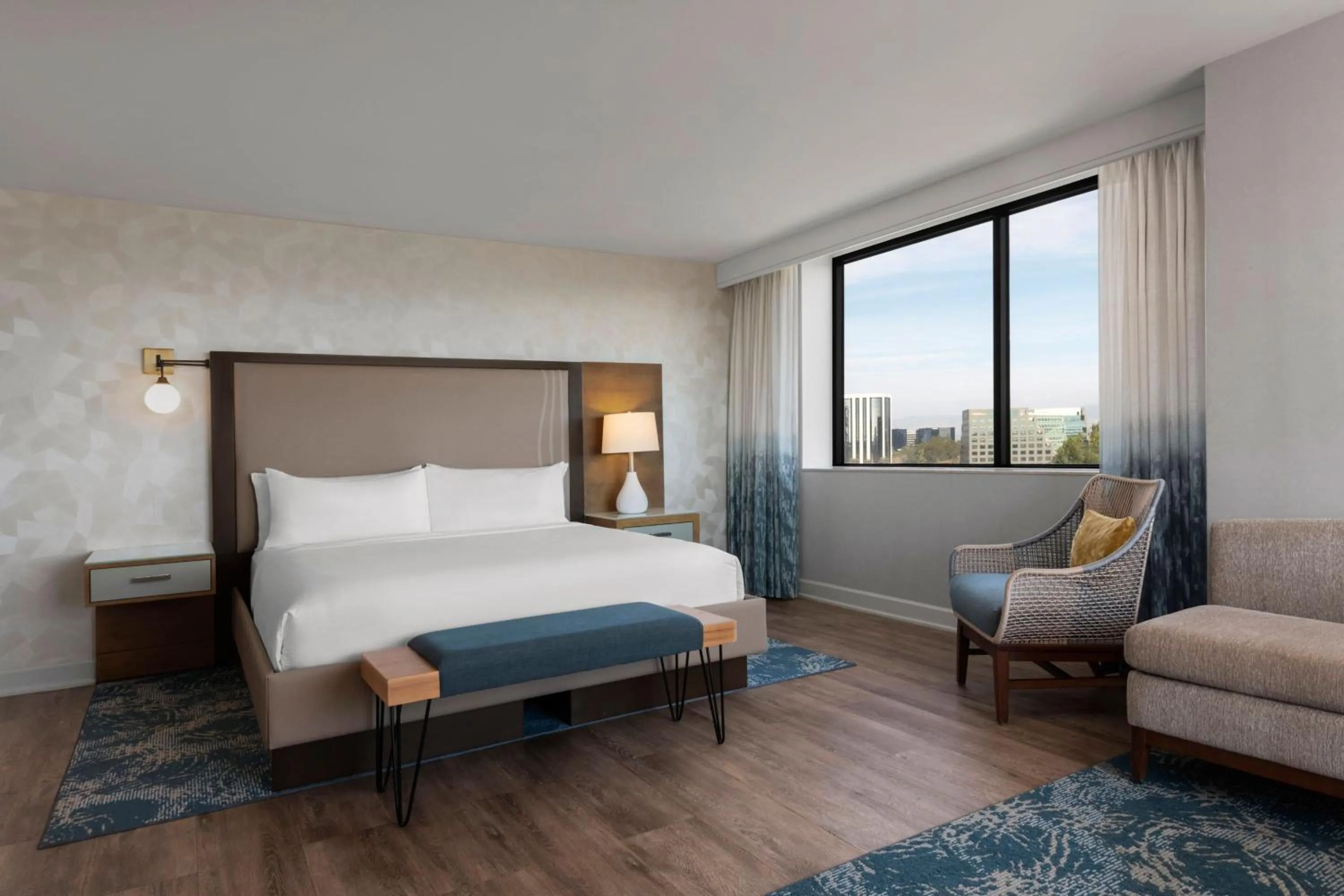 Photo of the whole room, Bed in Renaissance Newport Beach Hotel