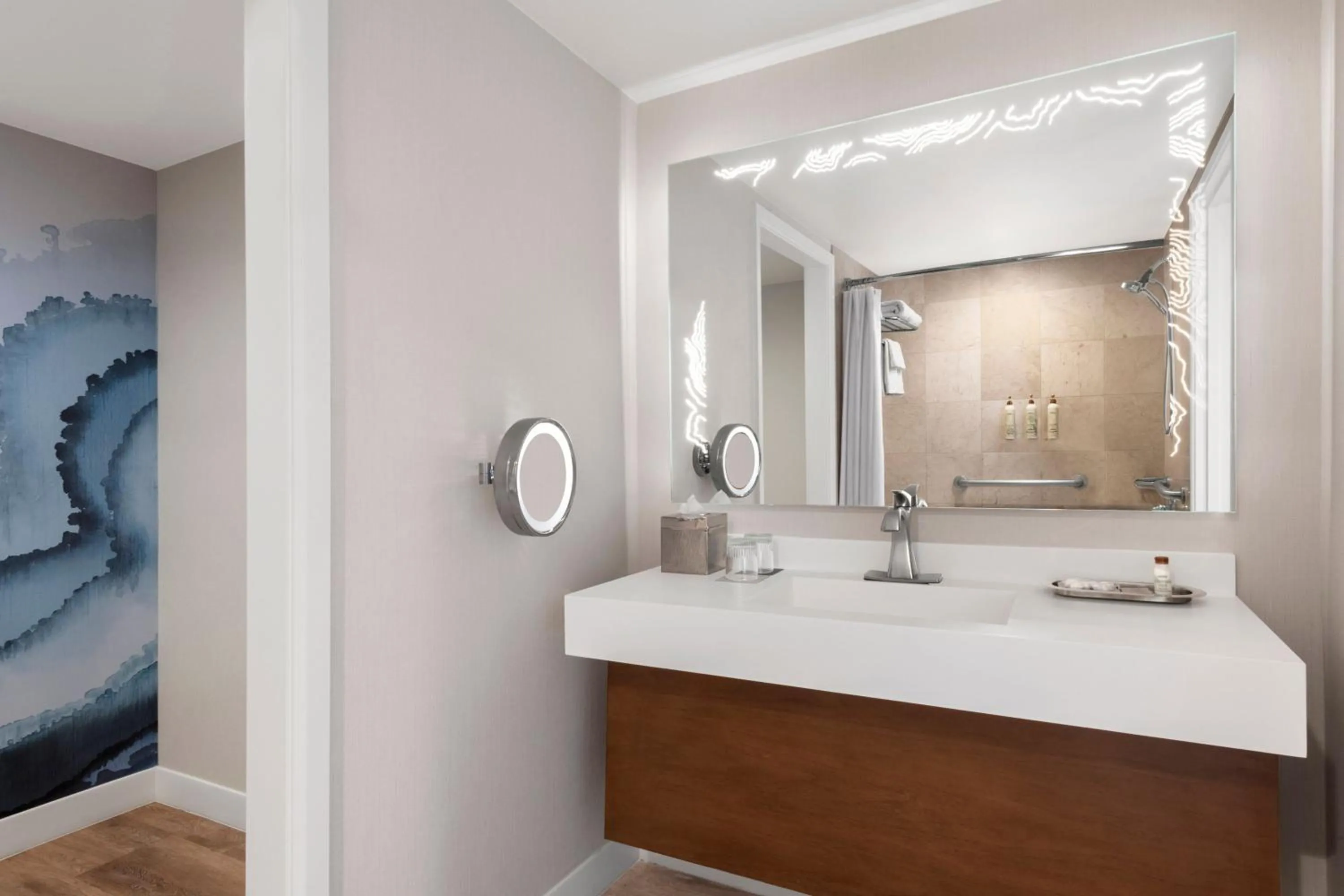 Bathroom in Renaissance Newport Beach Hotel