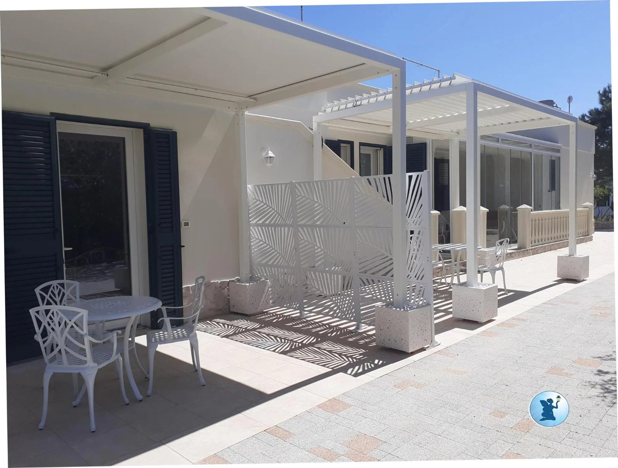 Patio in La Lanterna delle Fate