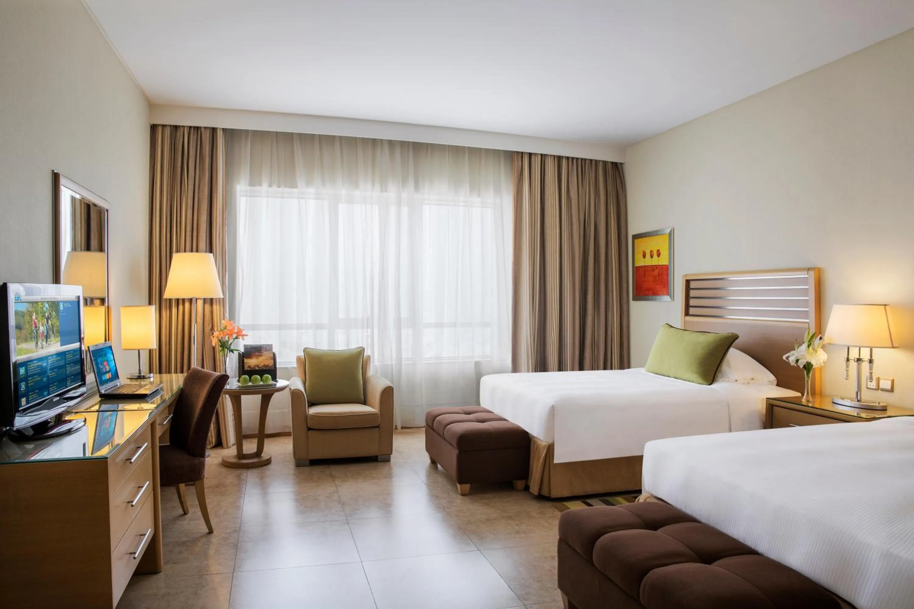 Bedroom, Bed in Nour Arjaan by Rotana-Fujairah