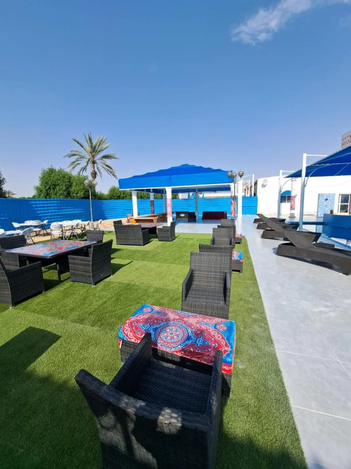 Seating area in Sharjah International Airport Hotel