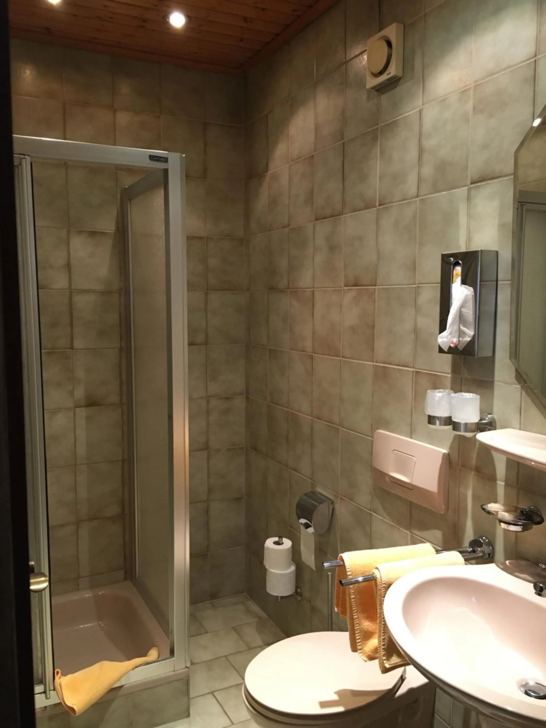 Bathroom in Gasthof zur Sonne Winzenhohl