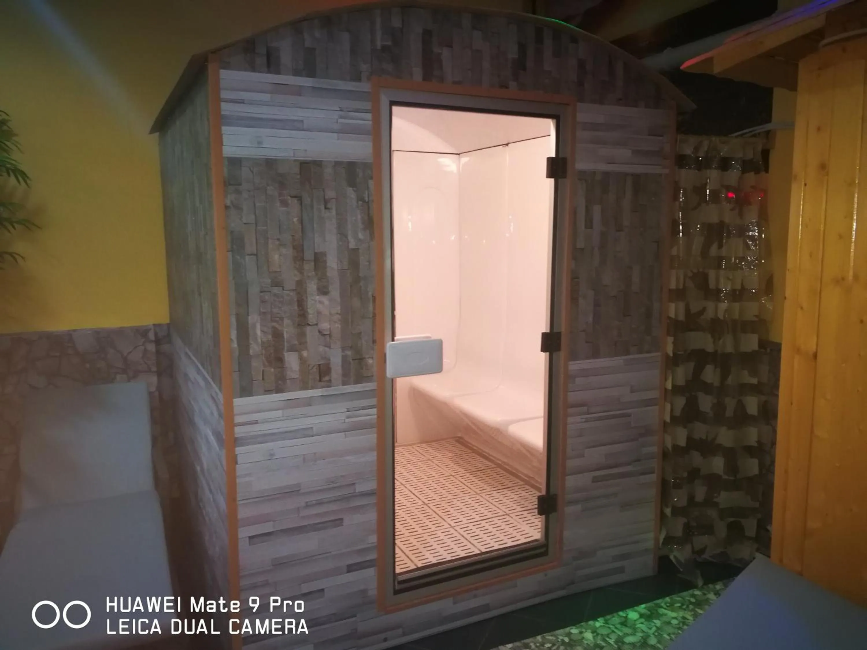 Steam room in Wisła Mountain SPA