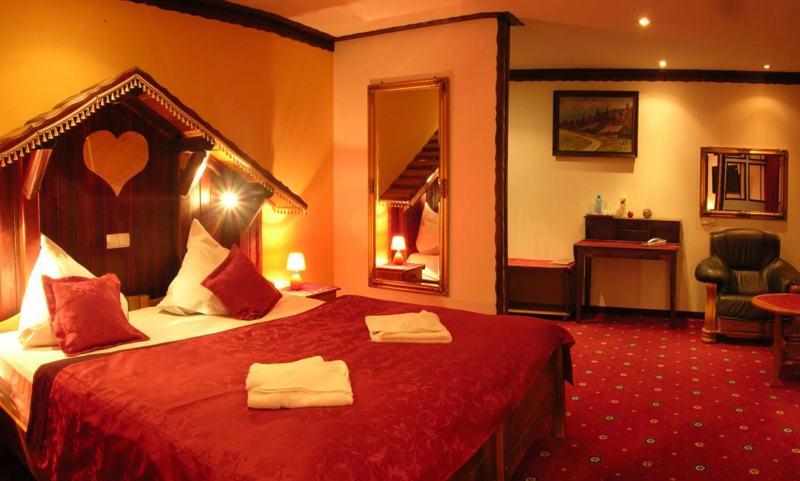 Bed in Wisła Mountain SPA