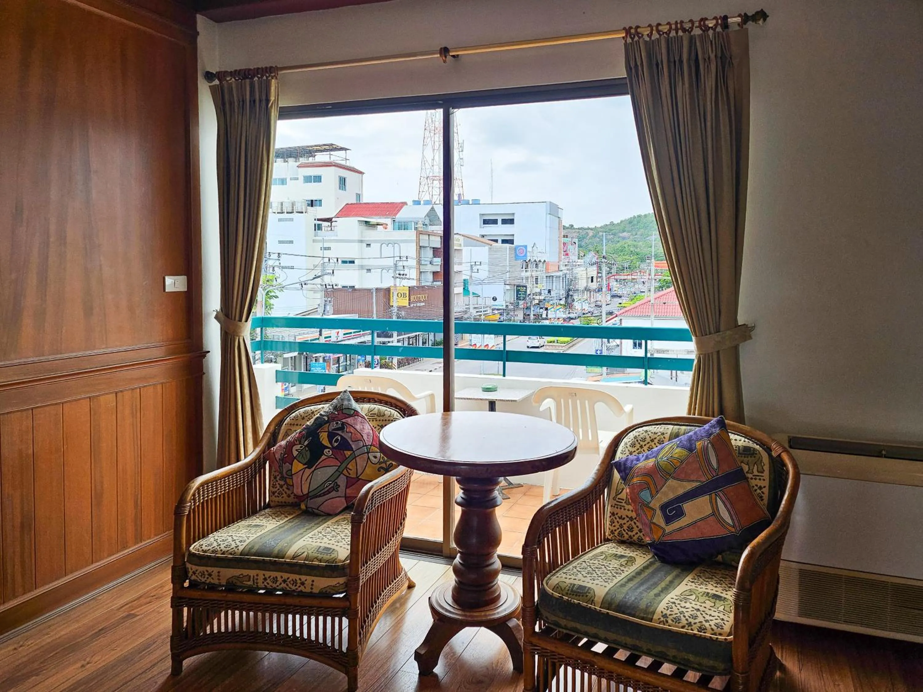 Seating area in Sirin Hotel Hua Hin