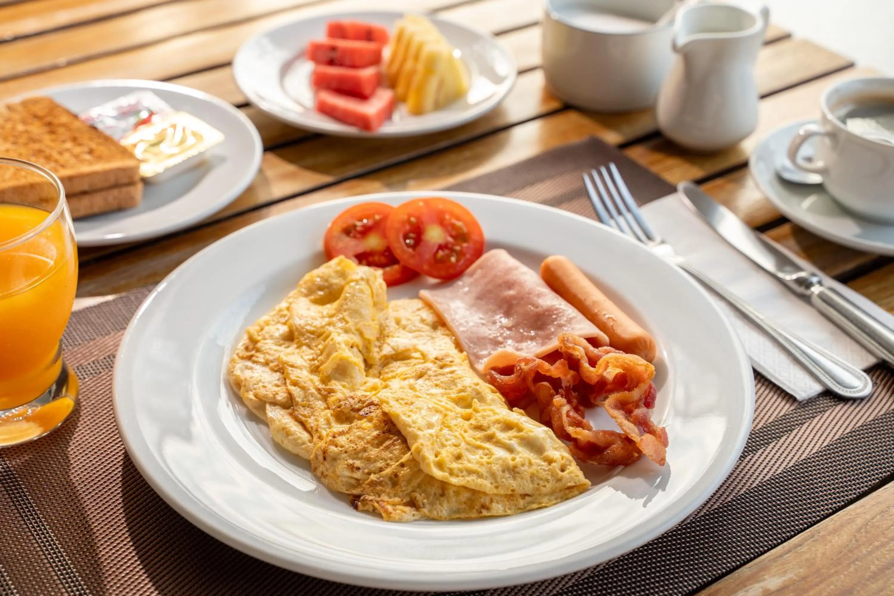 Breakfast in Sirin Hotel Hua Hin