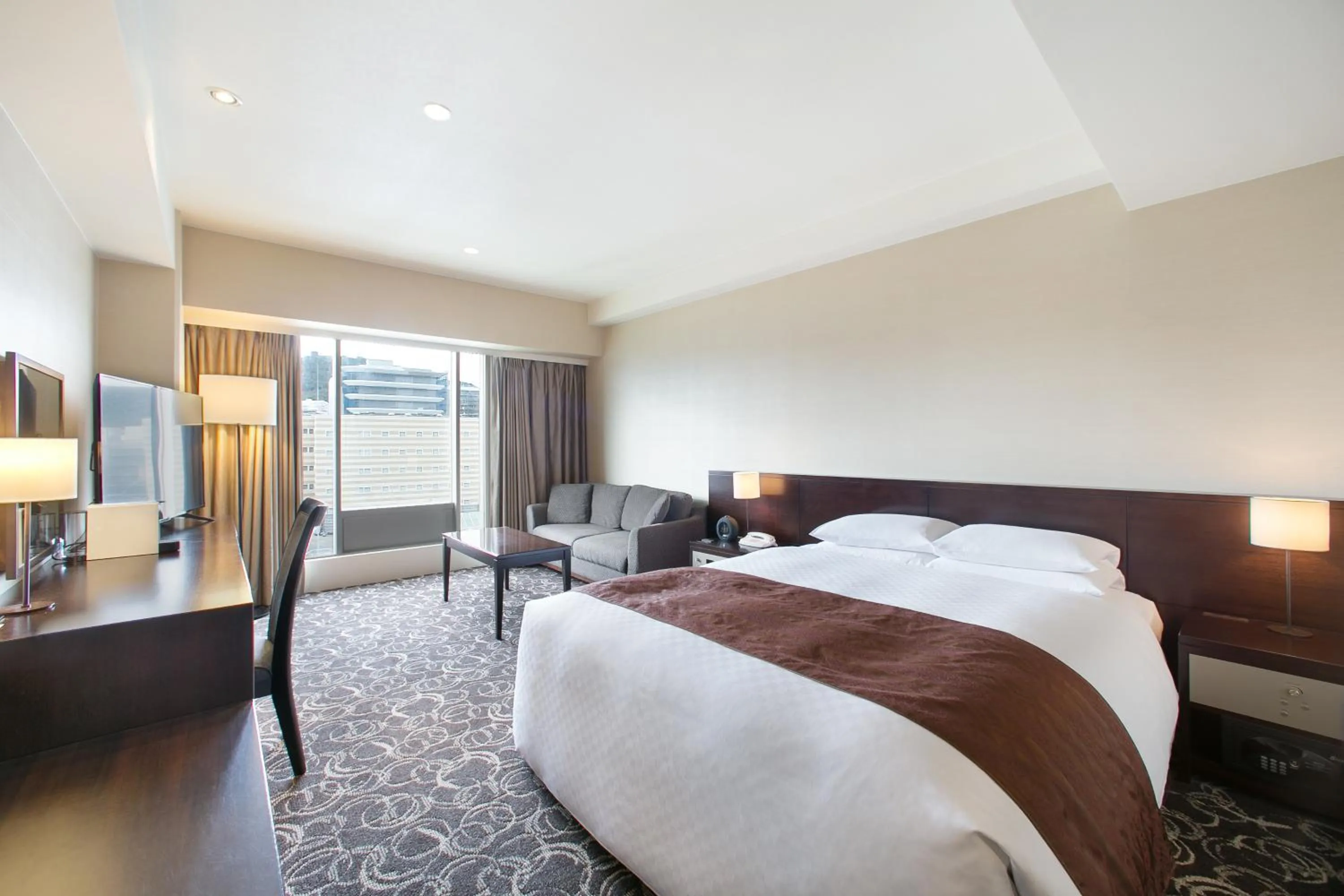 Photo of the whole room, Bed in Hotel New Nagasaki