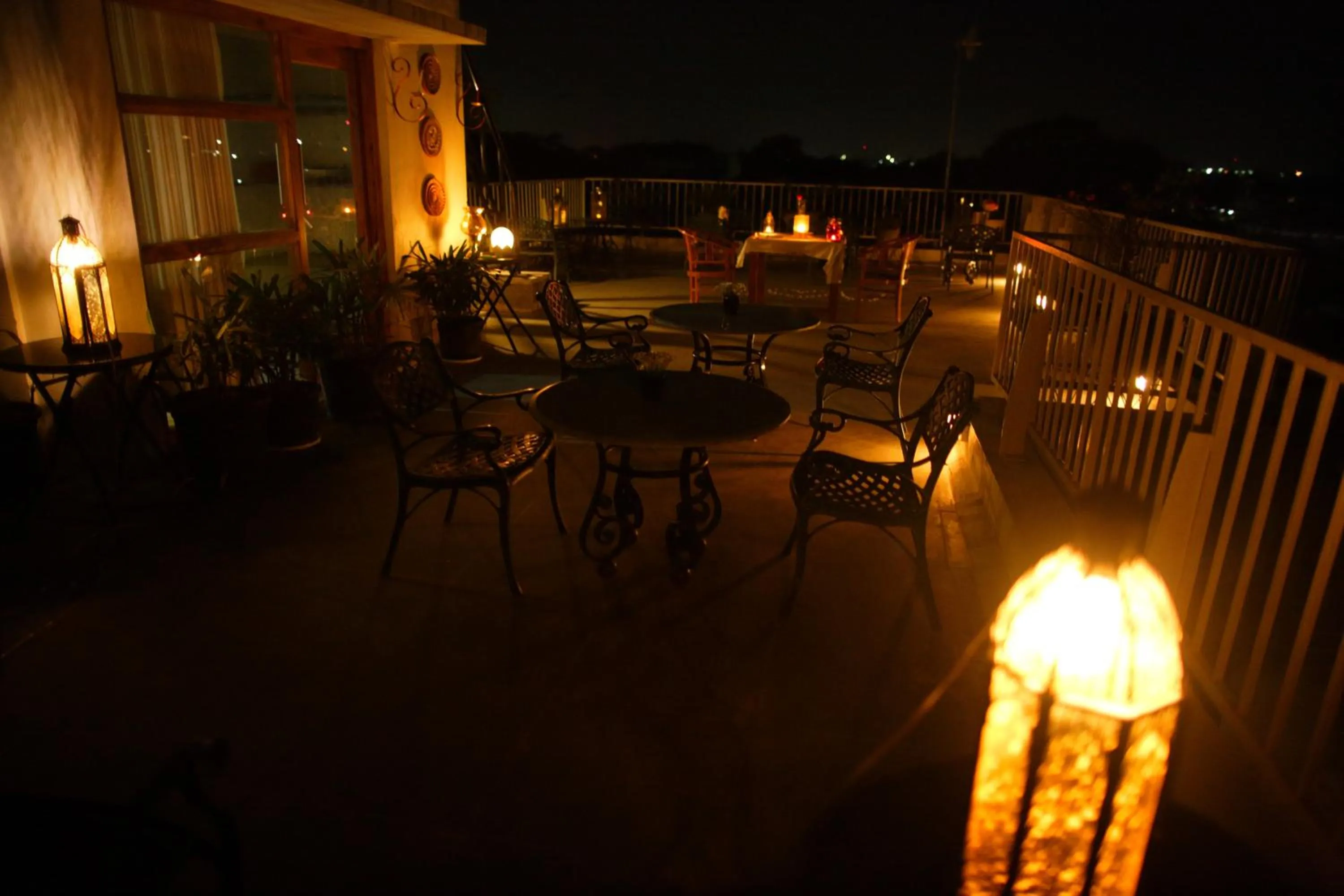 Balcony/Terrace in Hotel Villa Highnest - Oragadam -Sriperumbudur