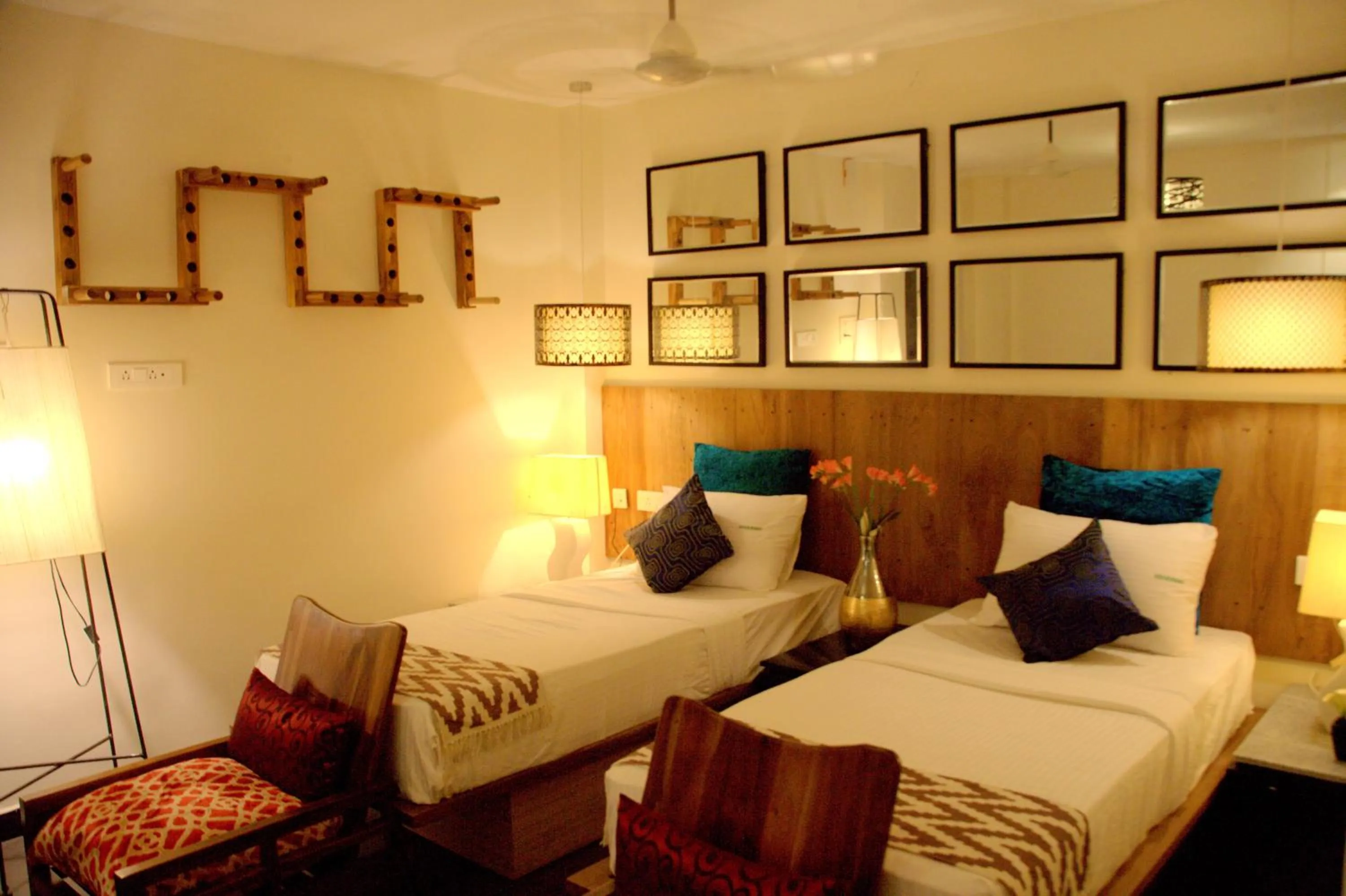 Bedroom, Bed in Hotel Villa Highnest - Oragadam -Sriperumbudur