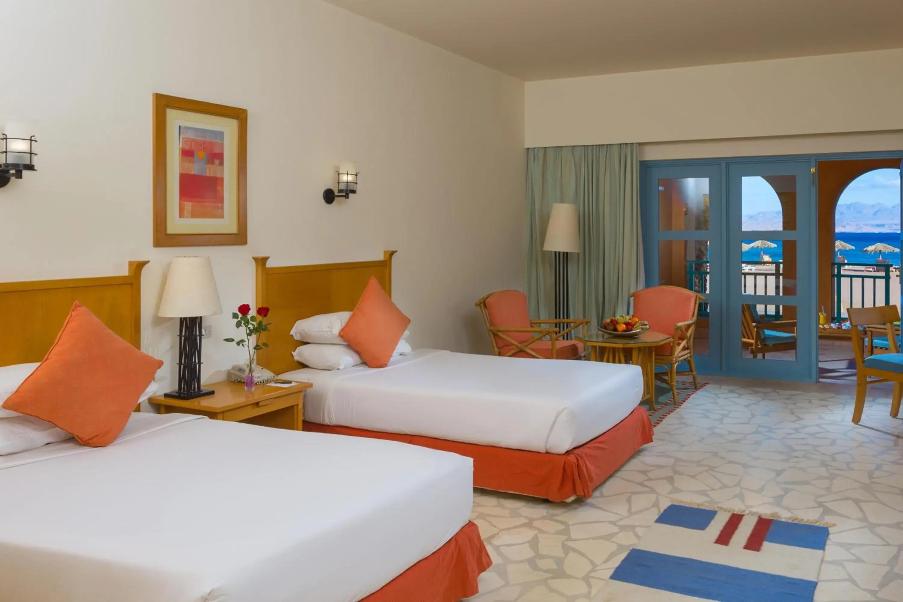 Standard Room Pool and Sea View Twin Bed in Strand Beach Resort Standard Room Pool and Sea View Twin Bed in Strand Beach Resort