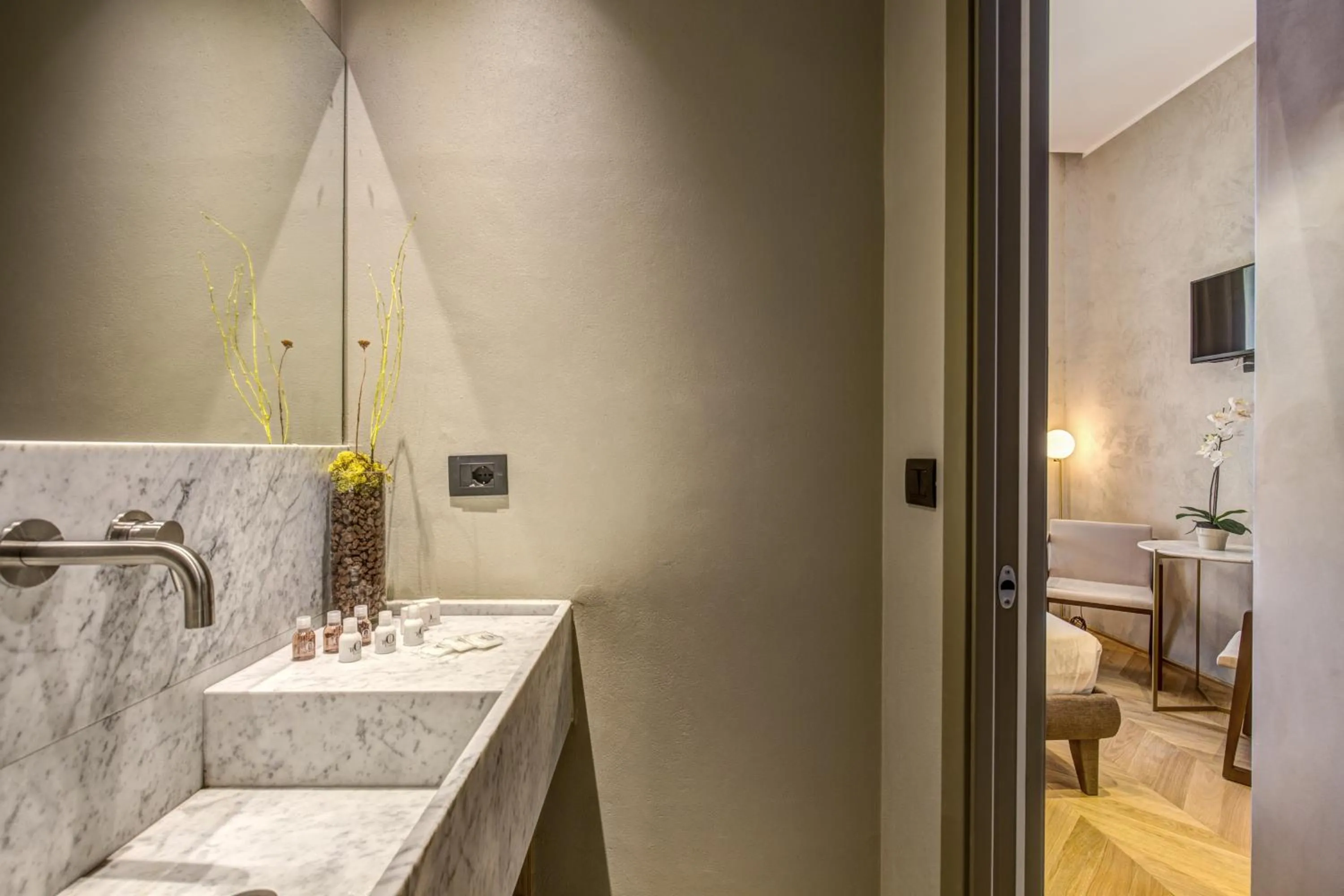 Bathroom in G55 Design Hotel