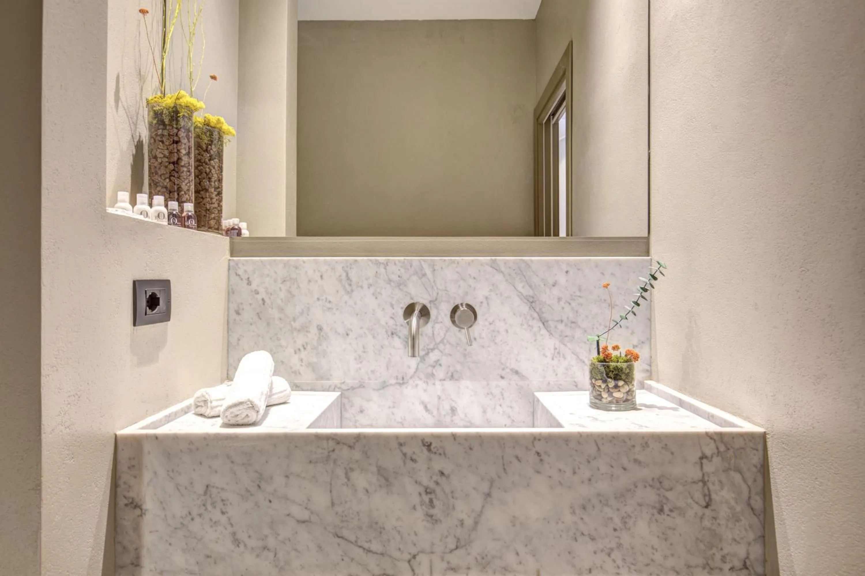 Bathroom in G55 Design Hotel