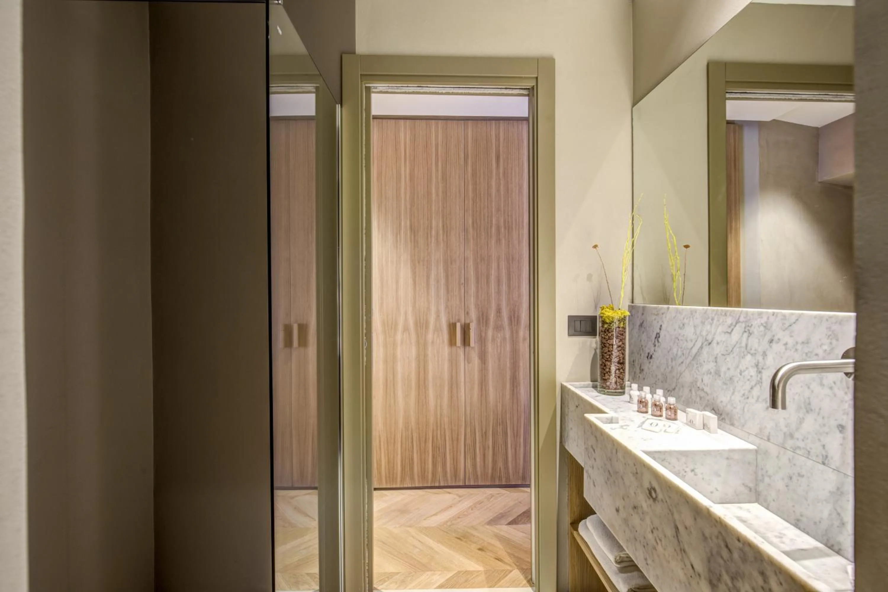 Bathroom in G55 Design Hotel