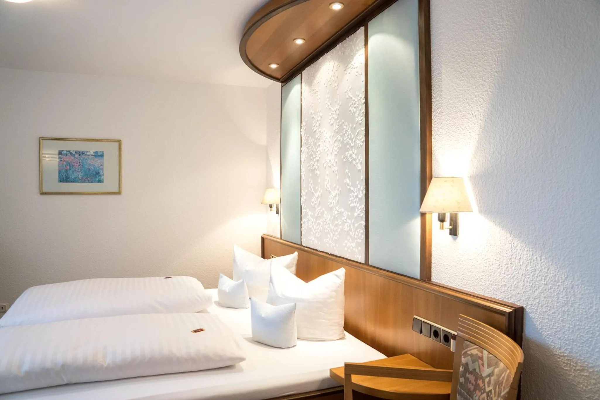 Bedroom, Bed in Hotel Chalet