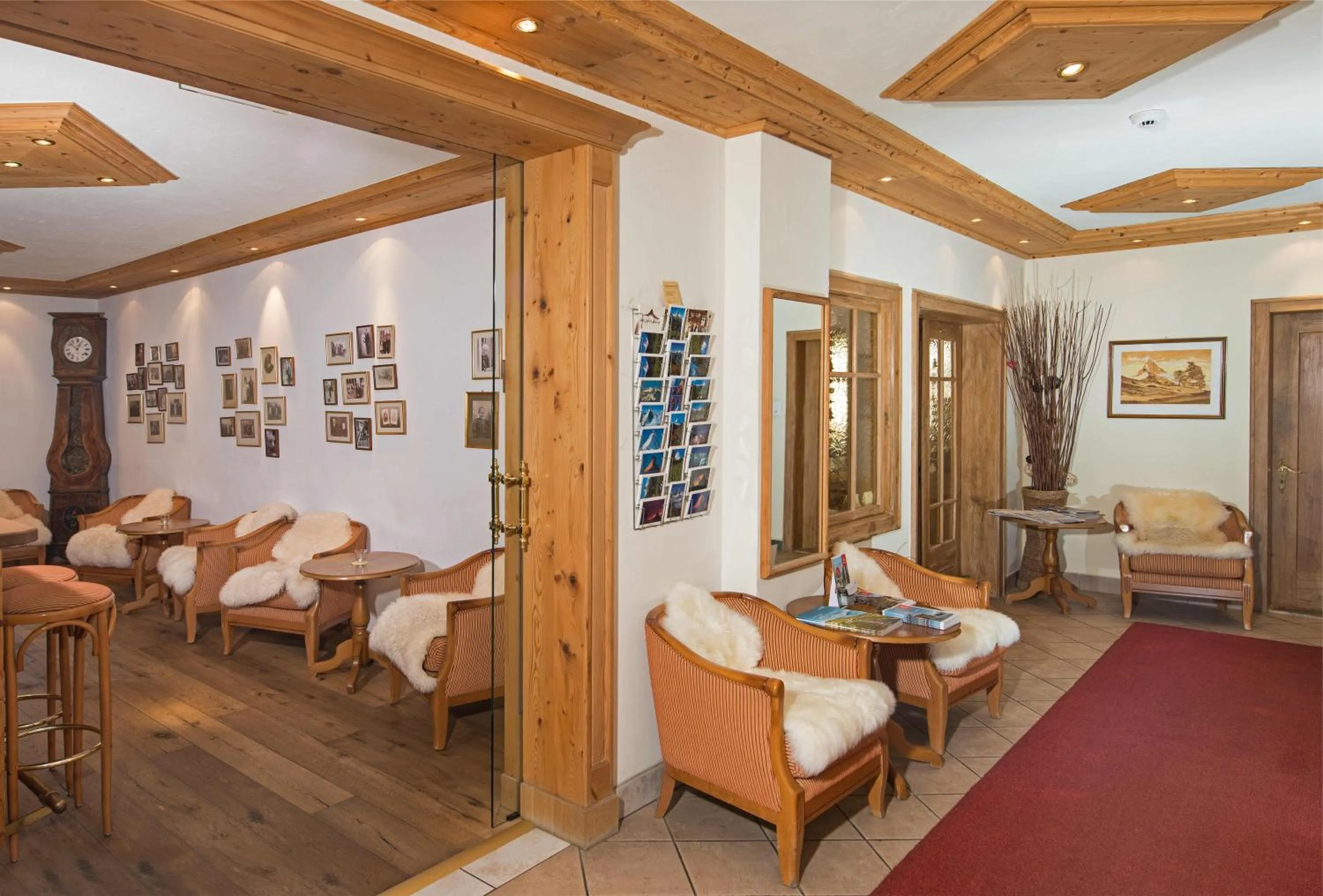 Lobby or reception in Hotel Dufour Chalet - Adults only