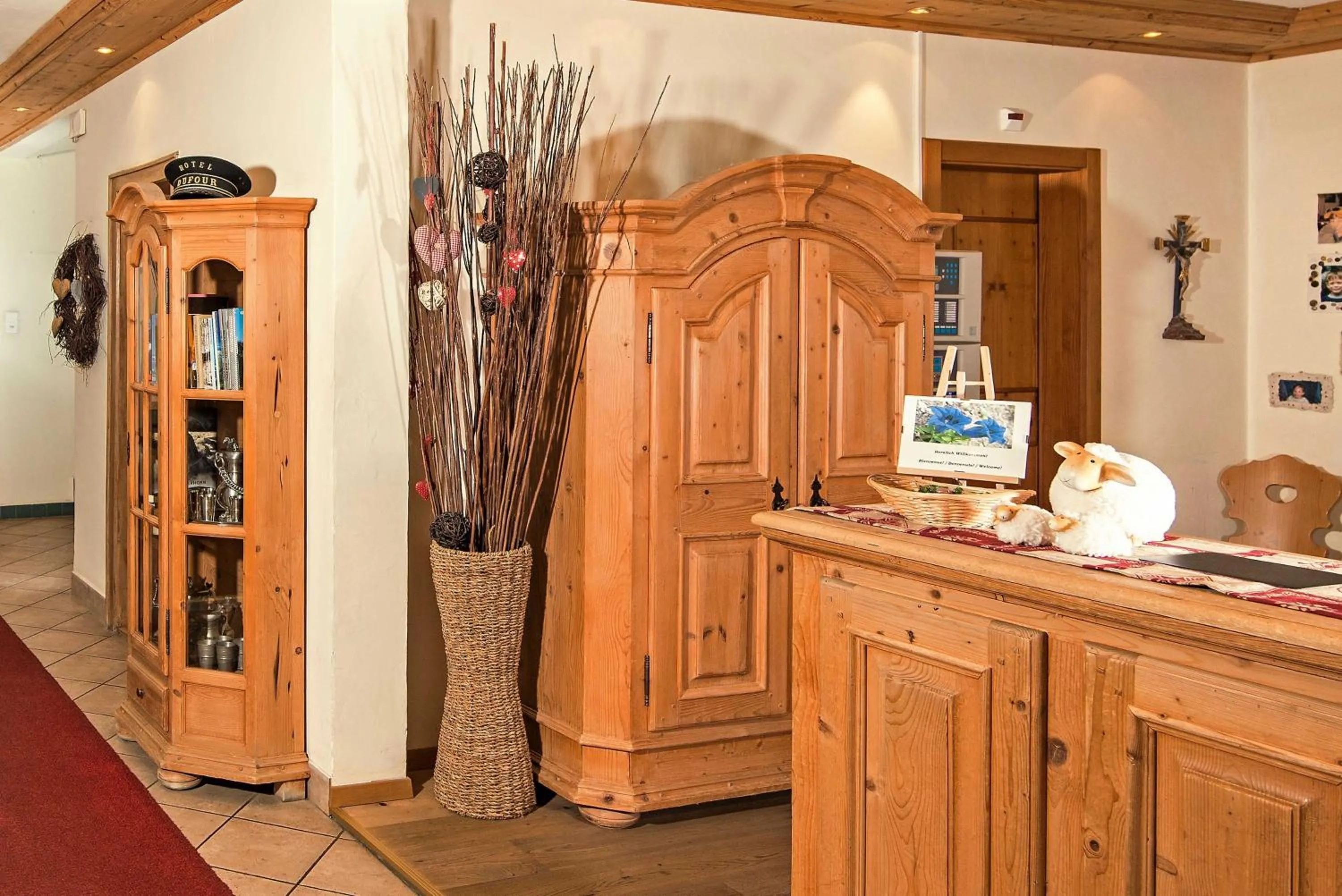 Lobby or reception in Hotel Dufour Chalet - Adults only