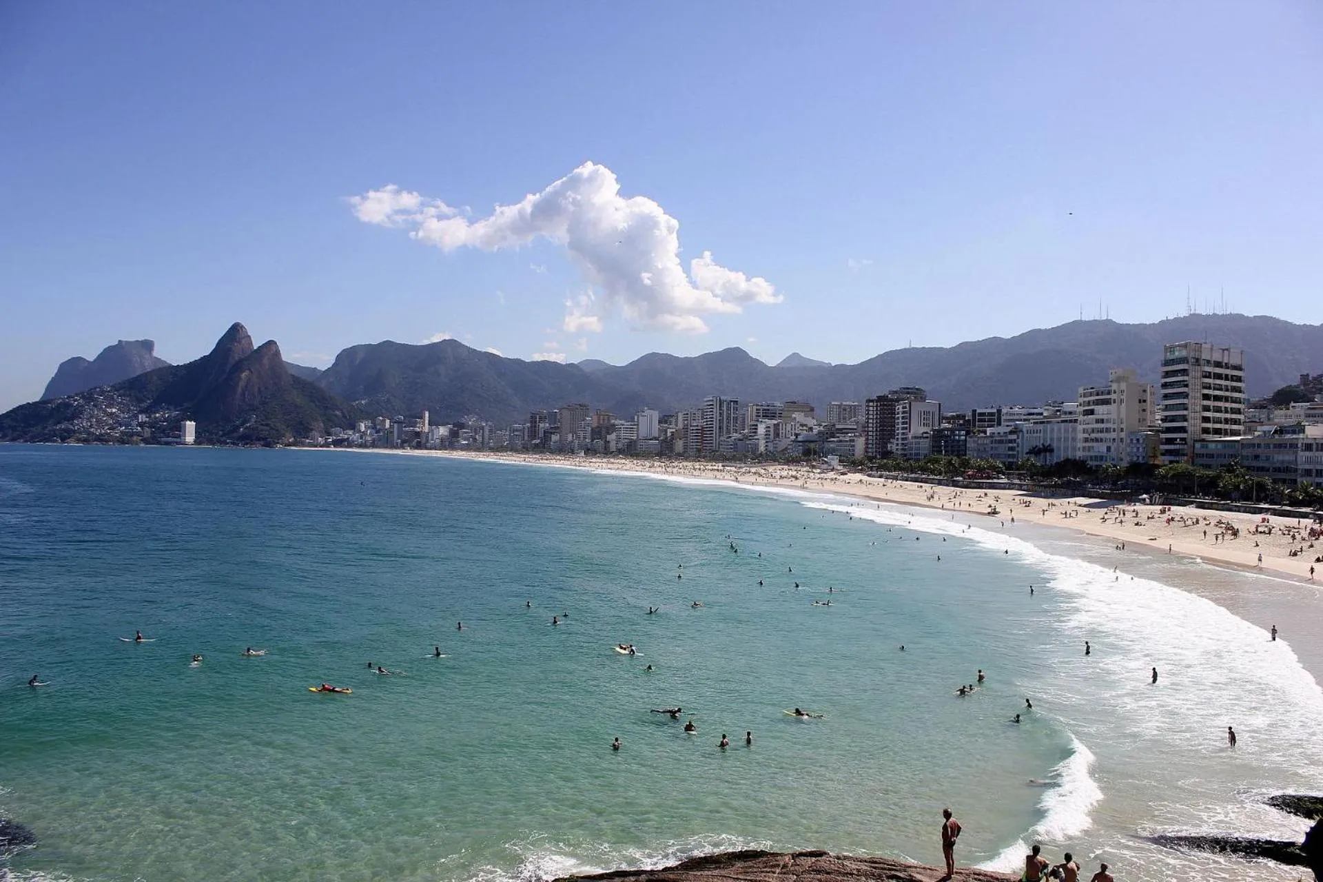 Natural landscape in Rio Spot Homes Copacabana D038