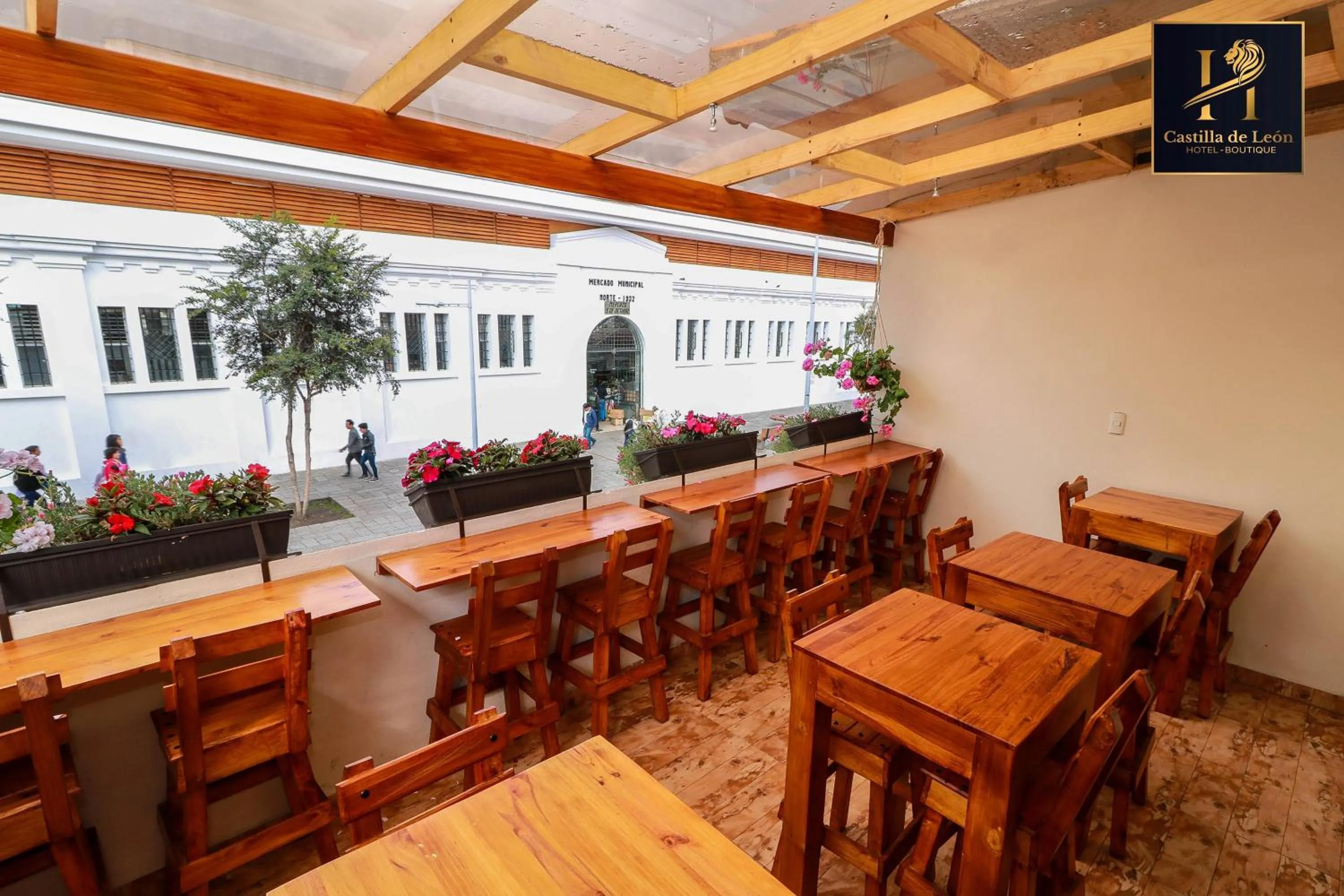 Balcony/Terrace in Hotel Boutique Castilla de Leòn