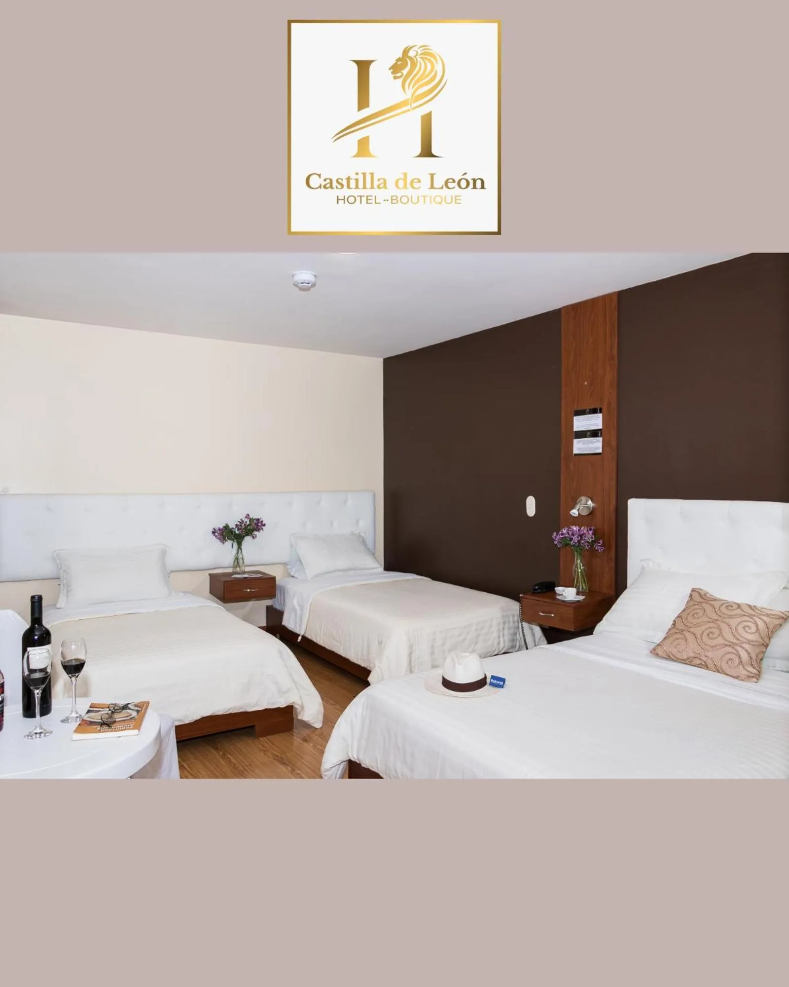 Bed in Hotel Boutique Castilla de Leòn