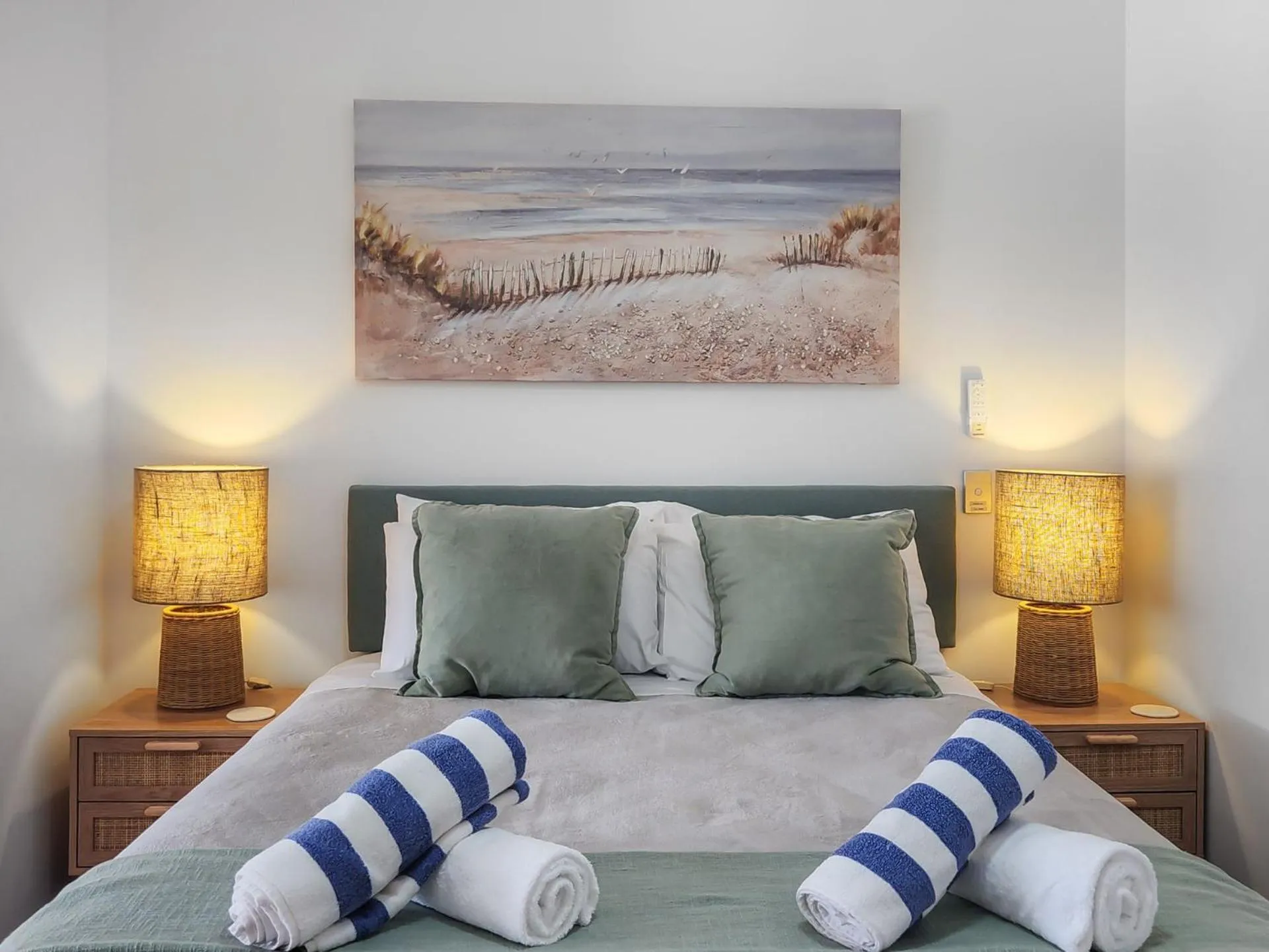 Bed in Blue on Blue Superior Studio Room 1221