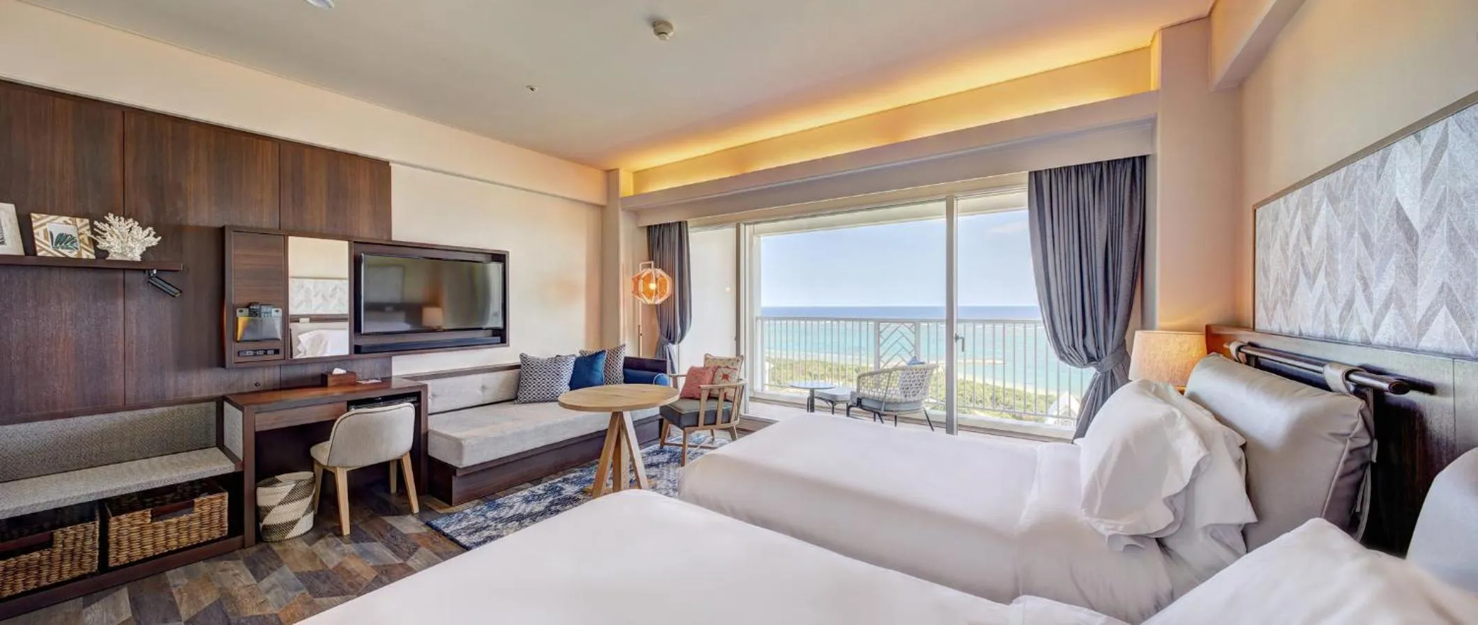 Photo of the whole room, Bed in ANA InterContinental Ishigaki Resort by IHG