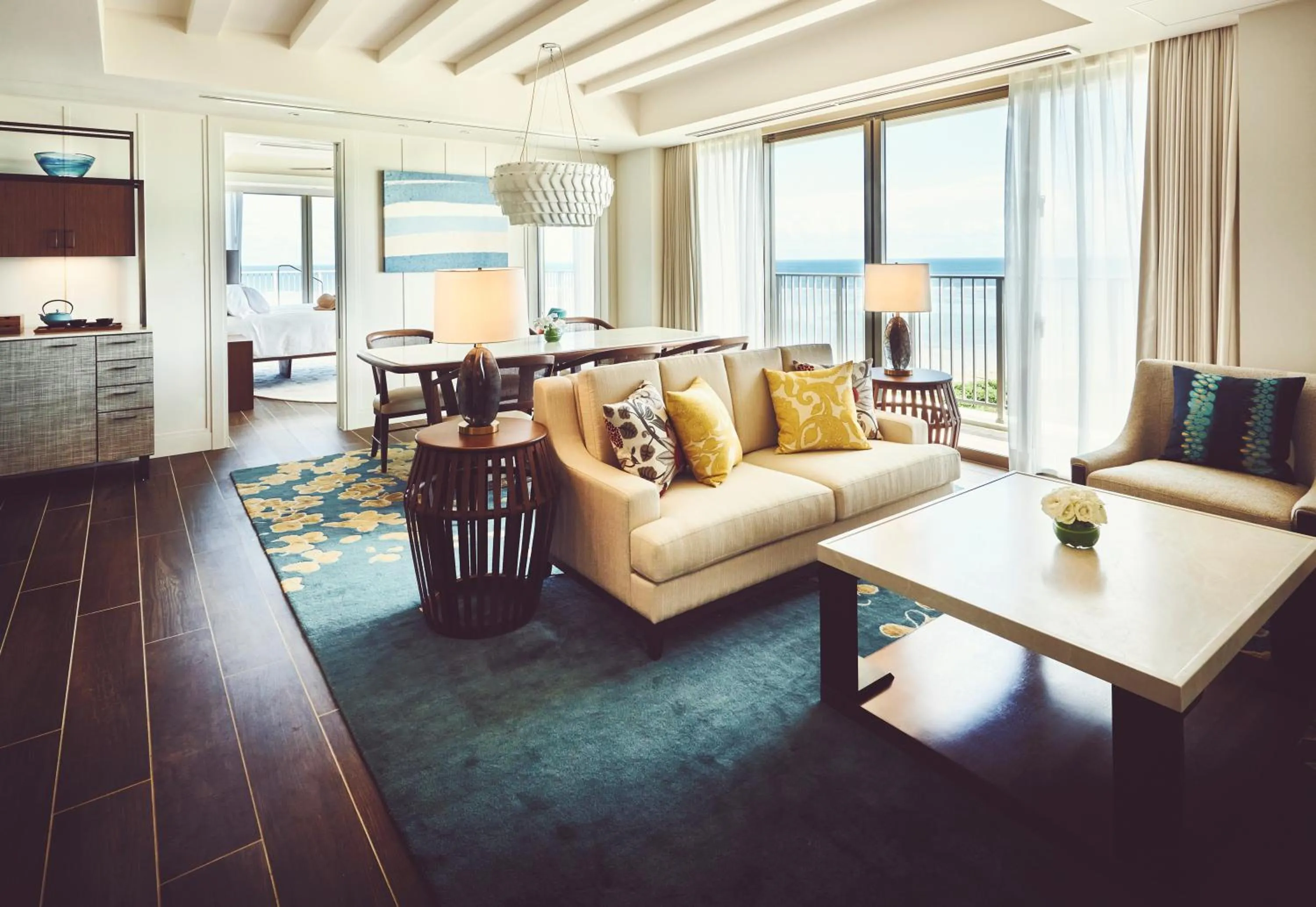 Living room in ANA InterContinental Ishigaki Resort by IHG