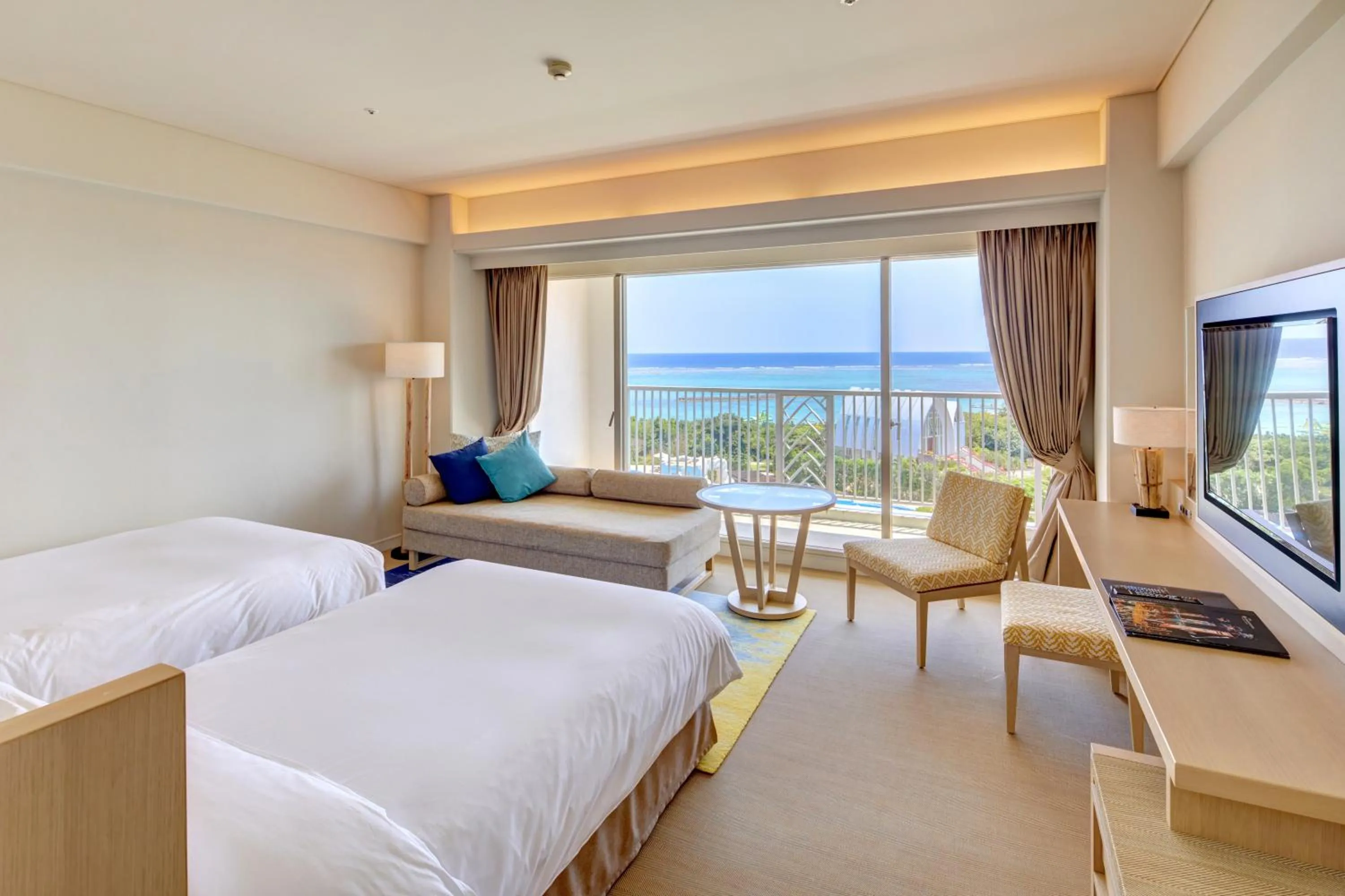 Photo of the whole room, Bed in ANA InterContinental Ishigaki Resort by IHG