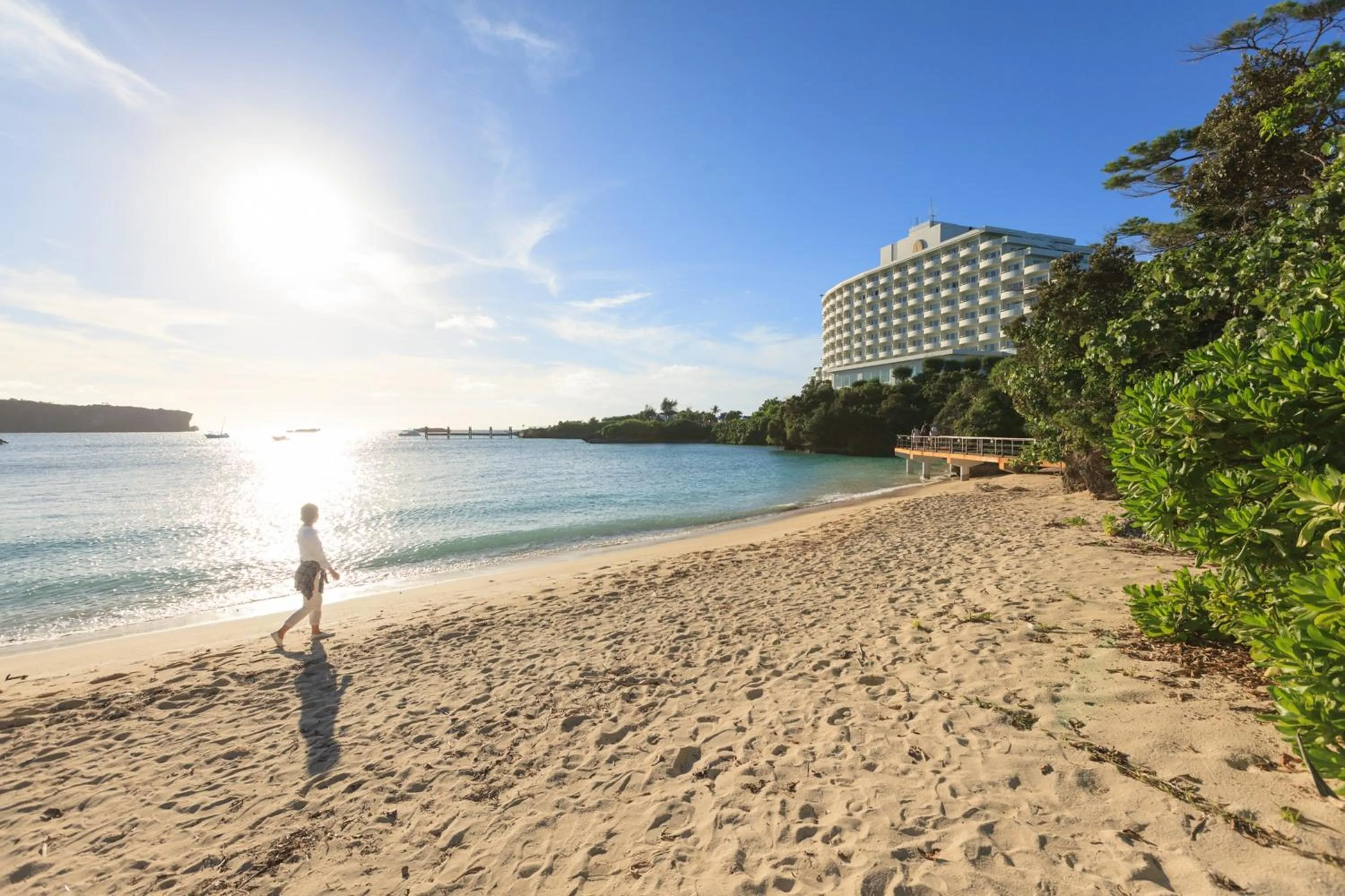 Beach in ANA InterContinental Manza Beach Resort by IHG