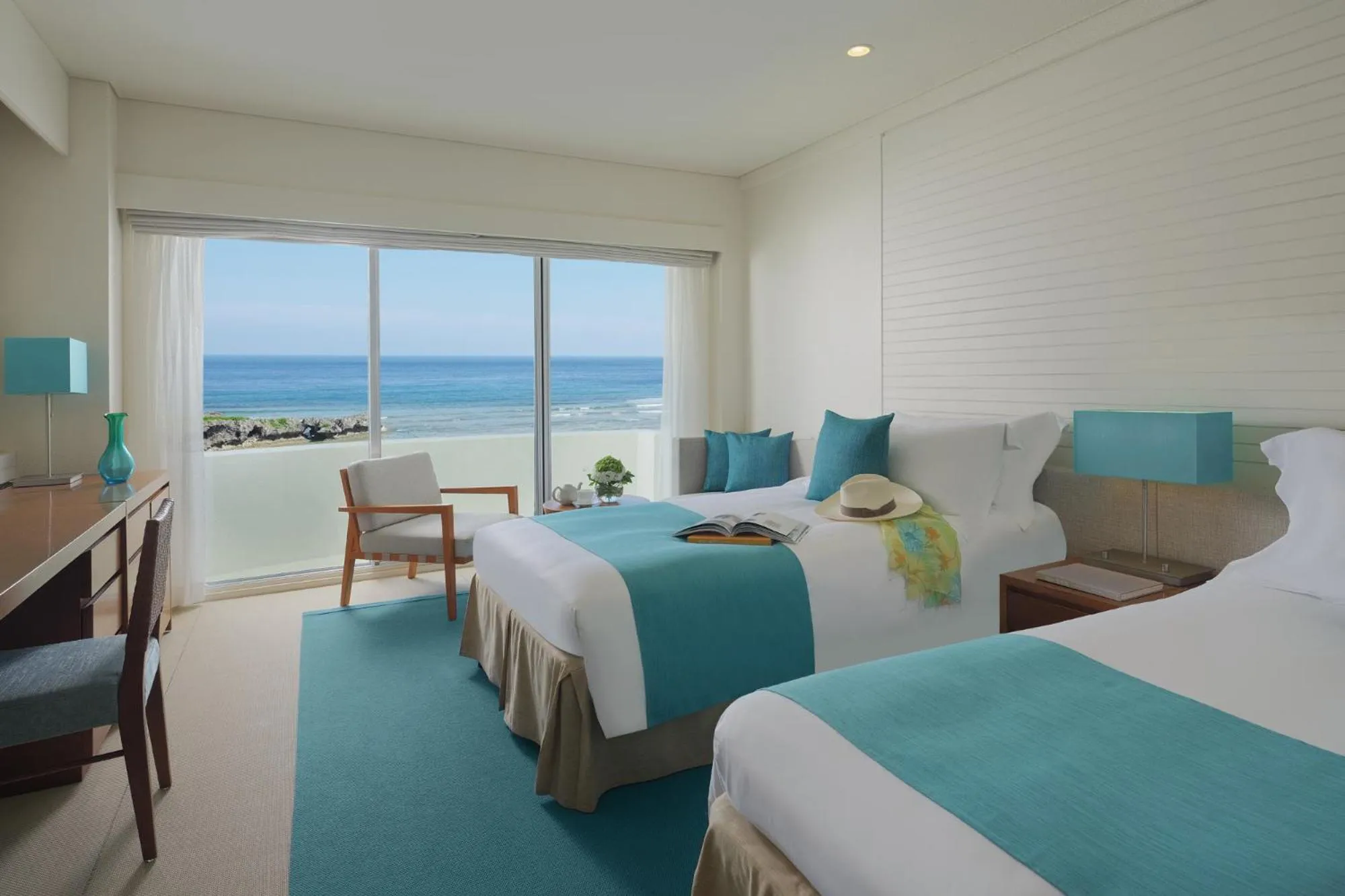 Bedroom, Bed in ANA InterContinental Manza Beach Resort by IHG