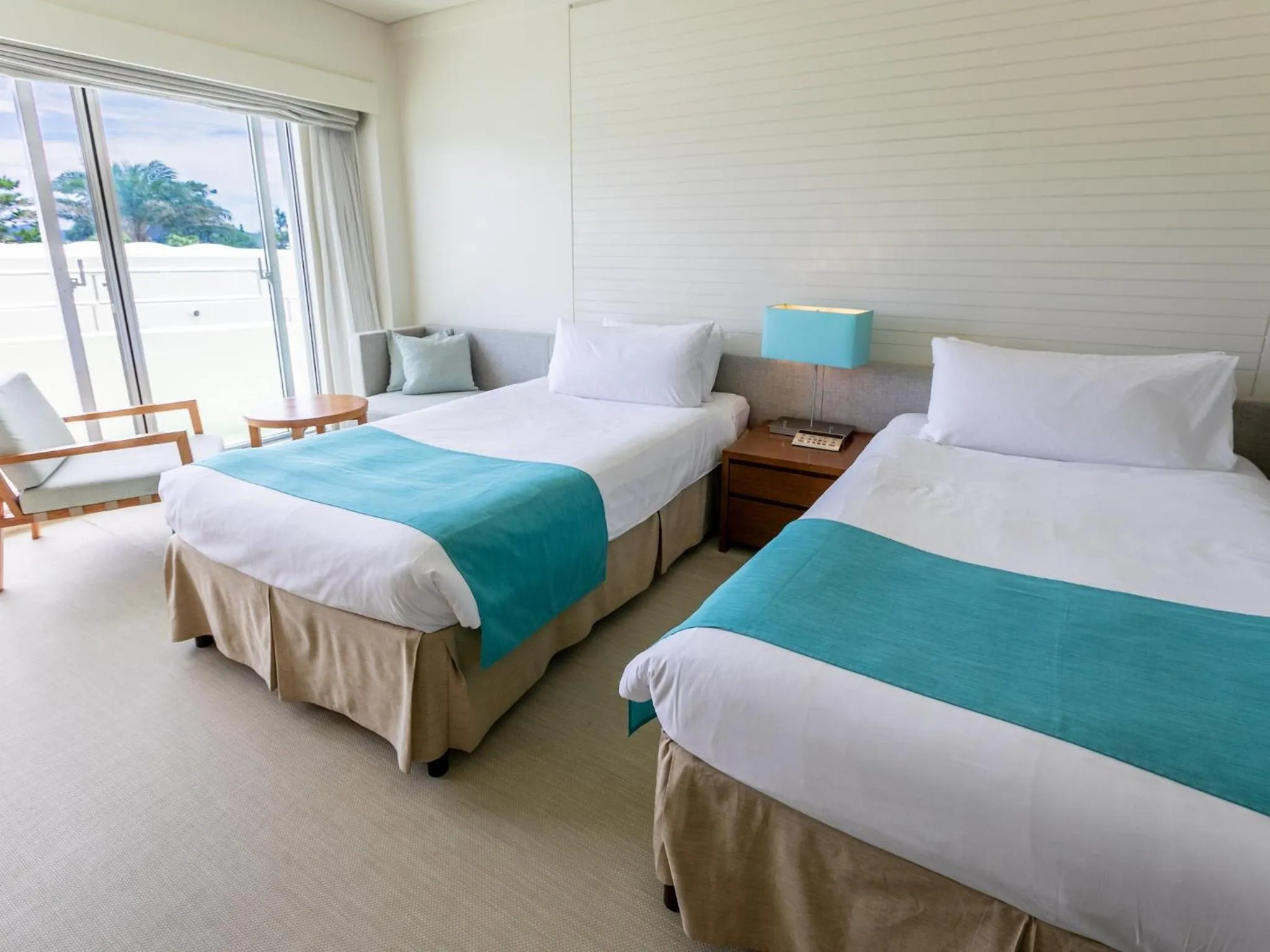 Photo of the whole room, Bed in ANA InterContinental Manza Beach Resort by IHG