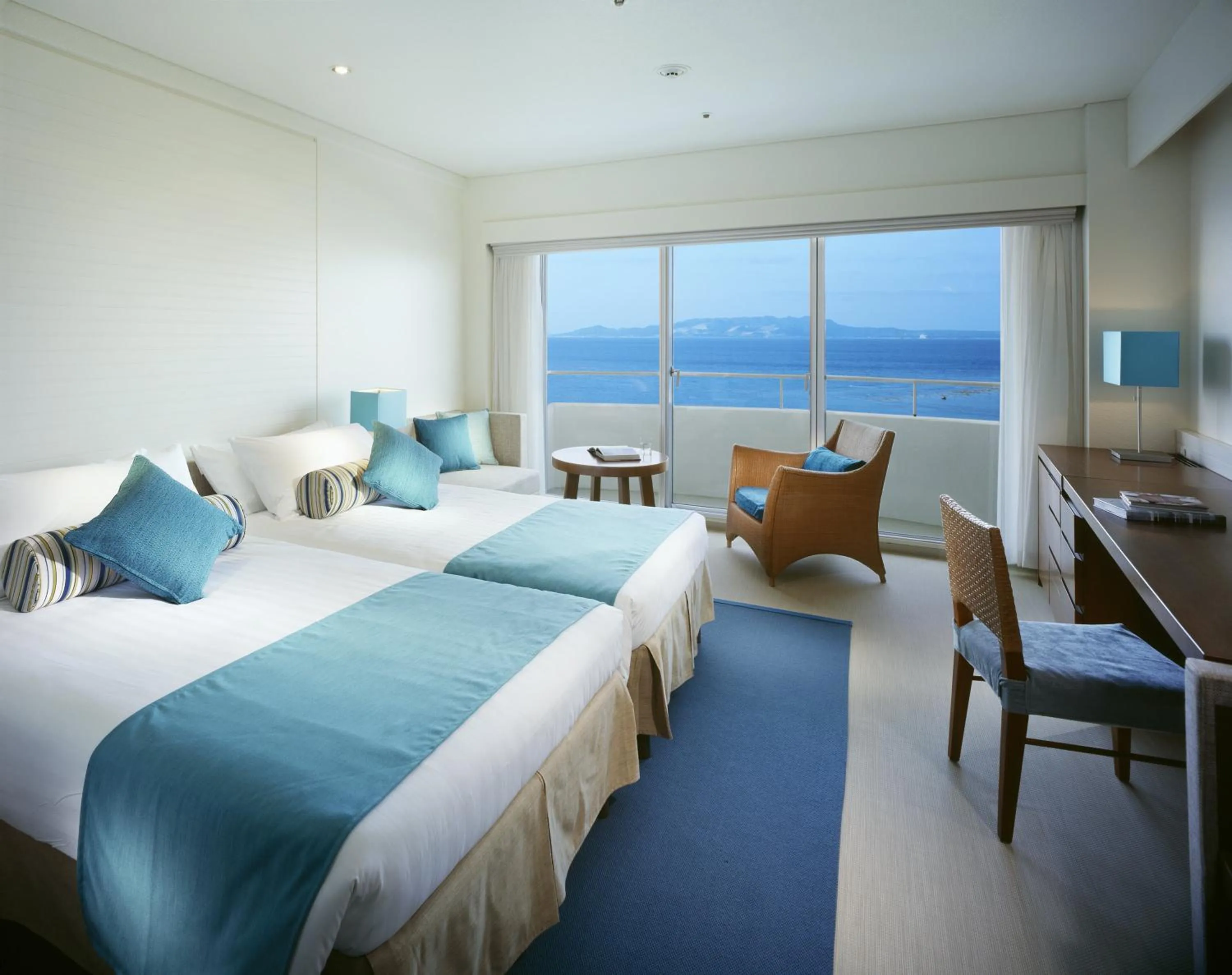 Photo of the whole room, Bed in ANA InterContinental Manza Beach Resort by IHG