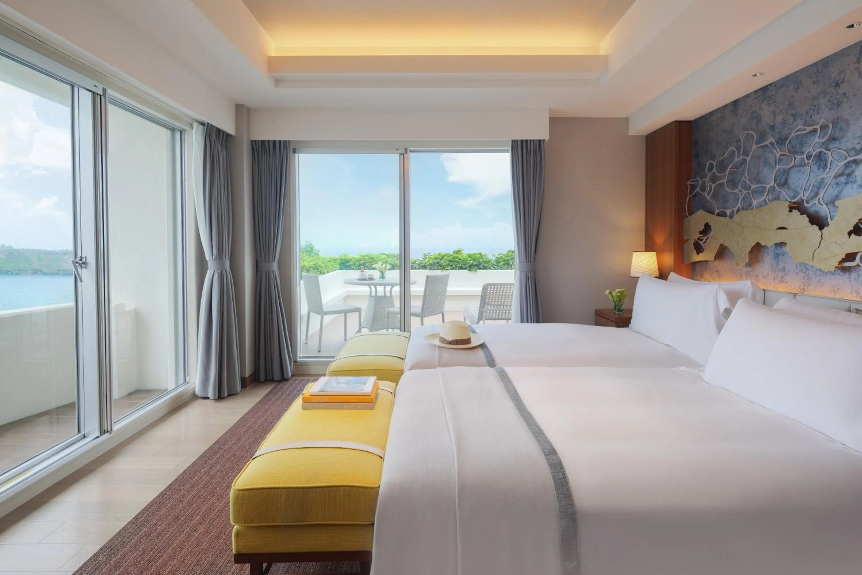 Photo of the whole room, Bed in ANA InterContinental Manza Beach Resort by IHG