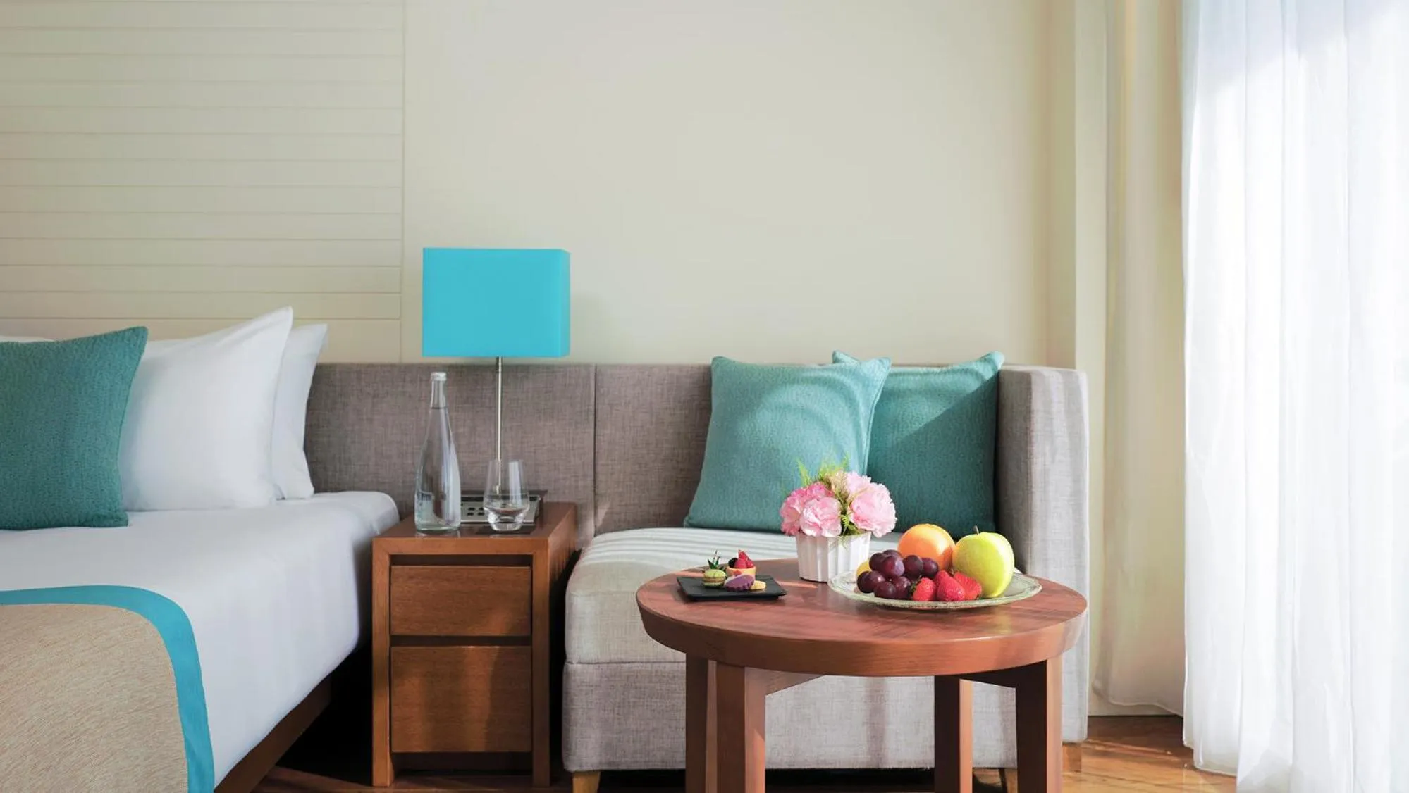 Bedroom, Bed in ANA InterContinental Manza Beach Resort by IHG