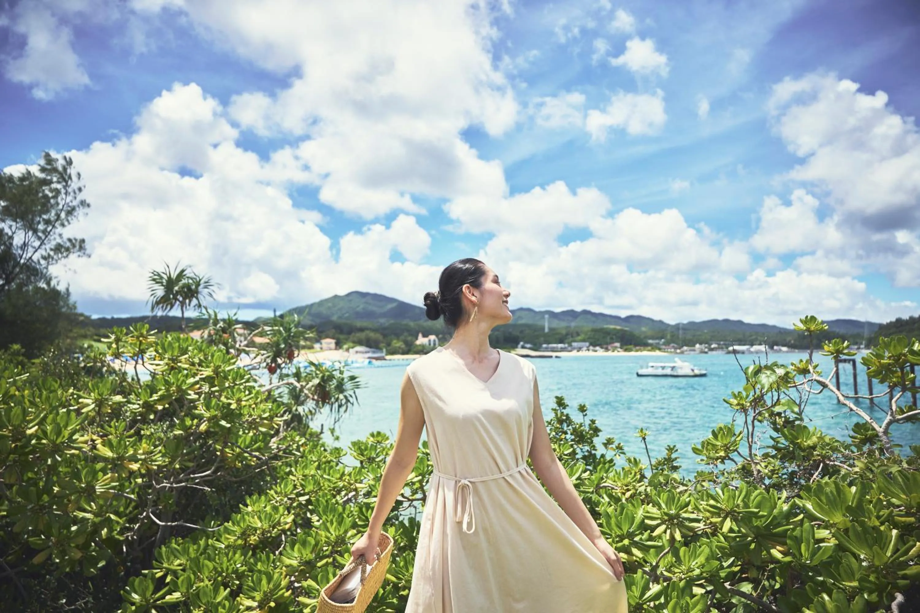 Natural landscape in ANA InterContinental Manza Beach Resort by IHG