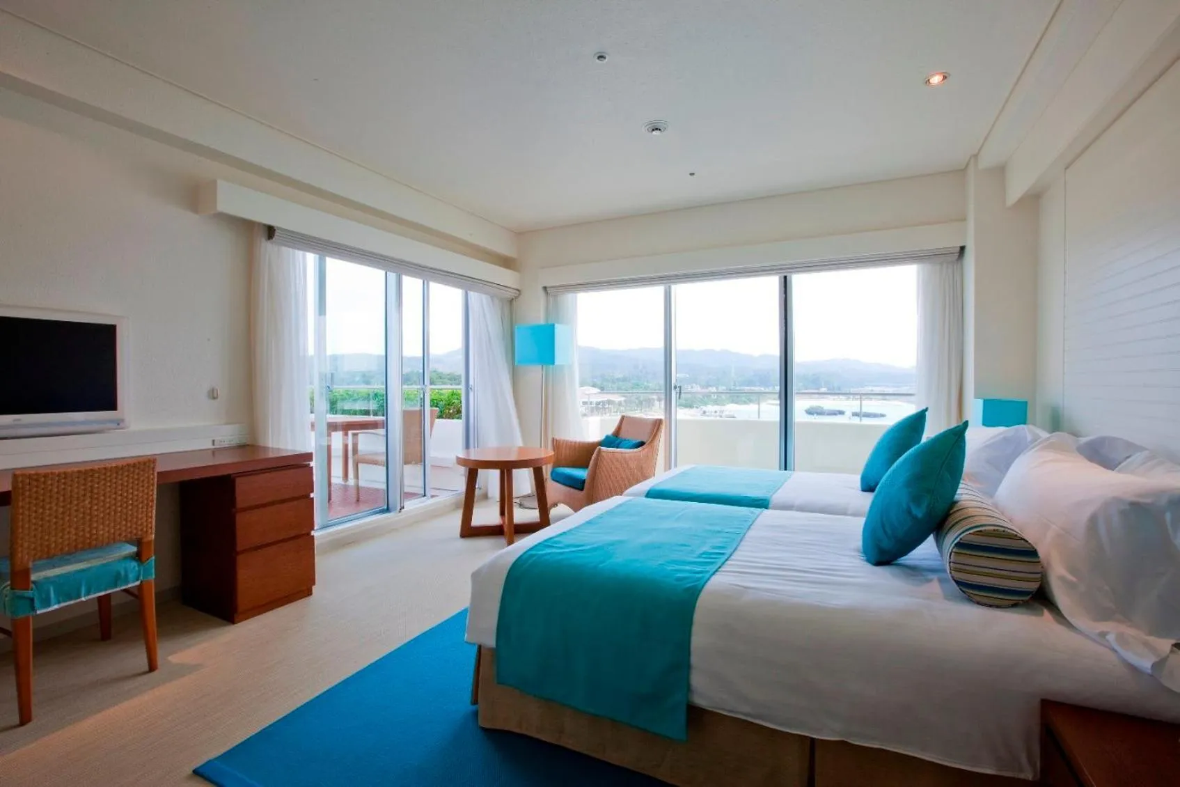 Photo of the whole room, Bed in ANA InterContinental Manza Beach Resort by IHG