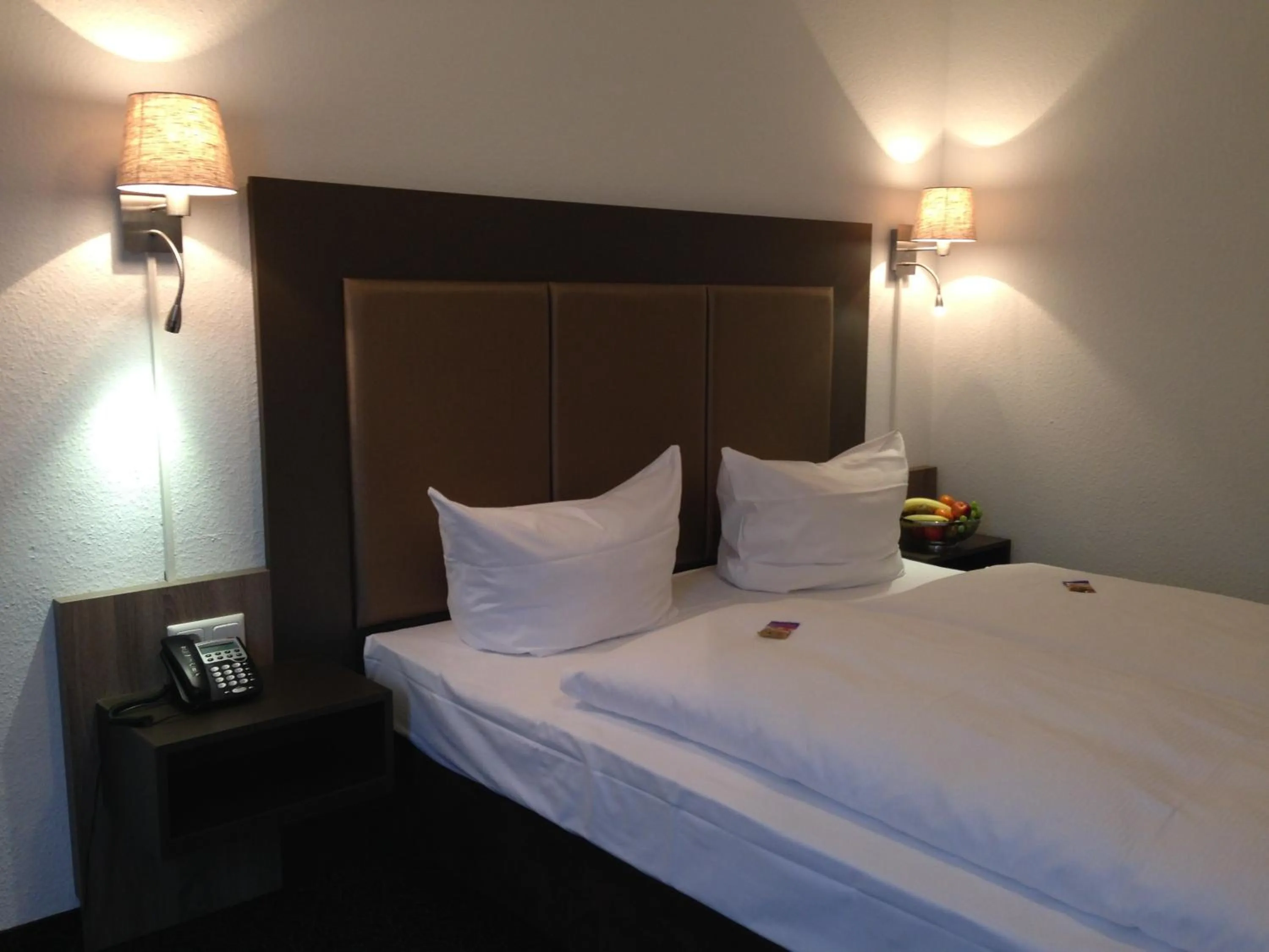 Bed in City Hotel Wiesbaden