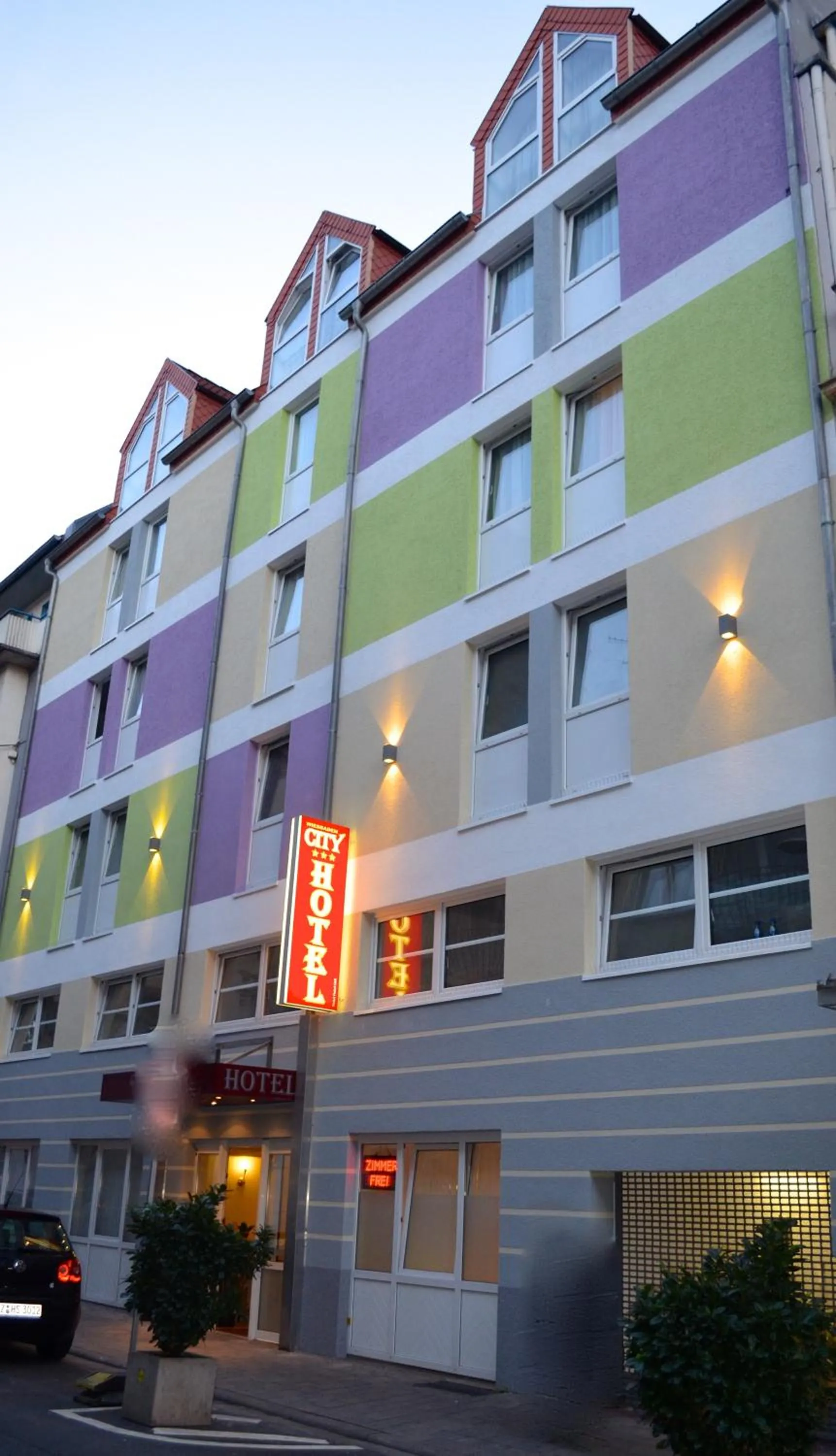 Property building in City Hotel Wiesbaden