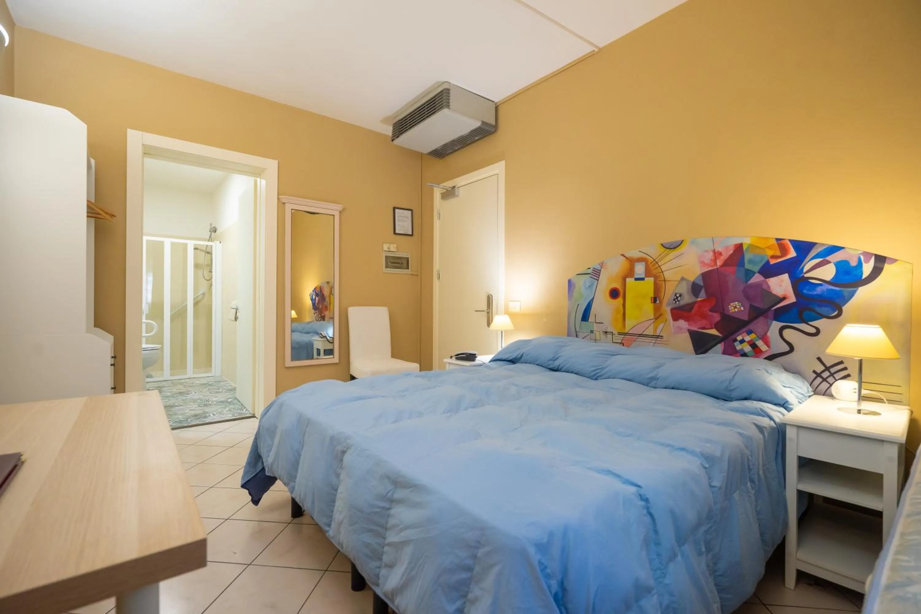 Bed in Hotel Bernardino