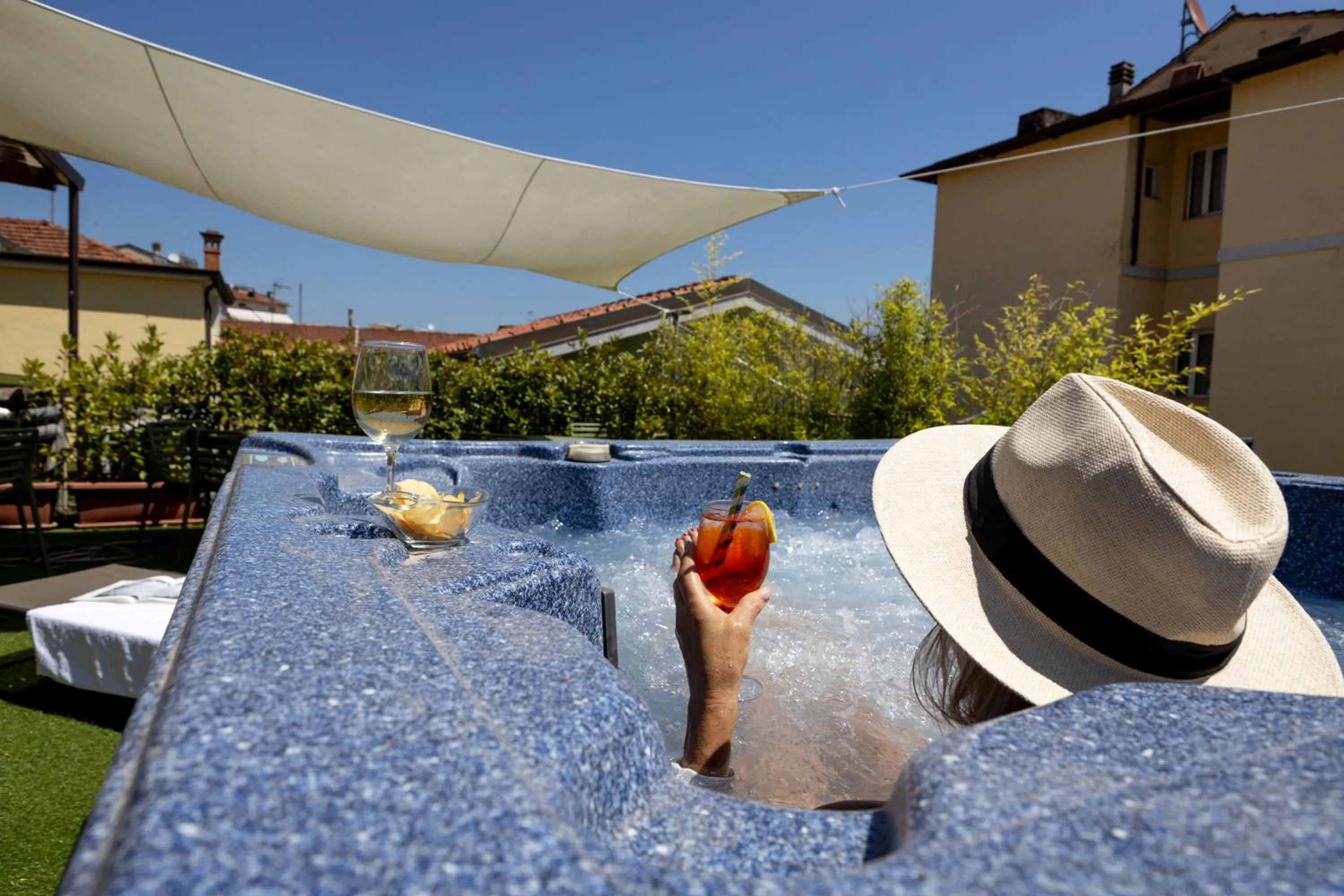 Swimming pool in Hotel Bernardino