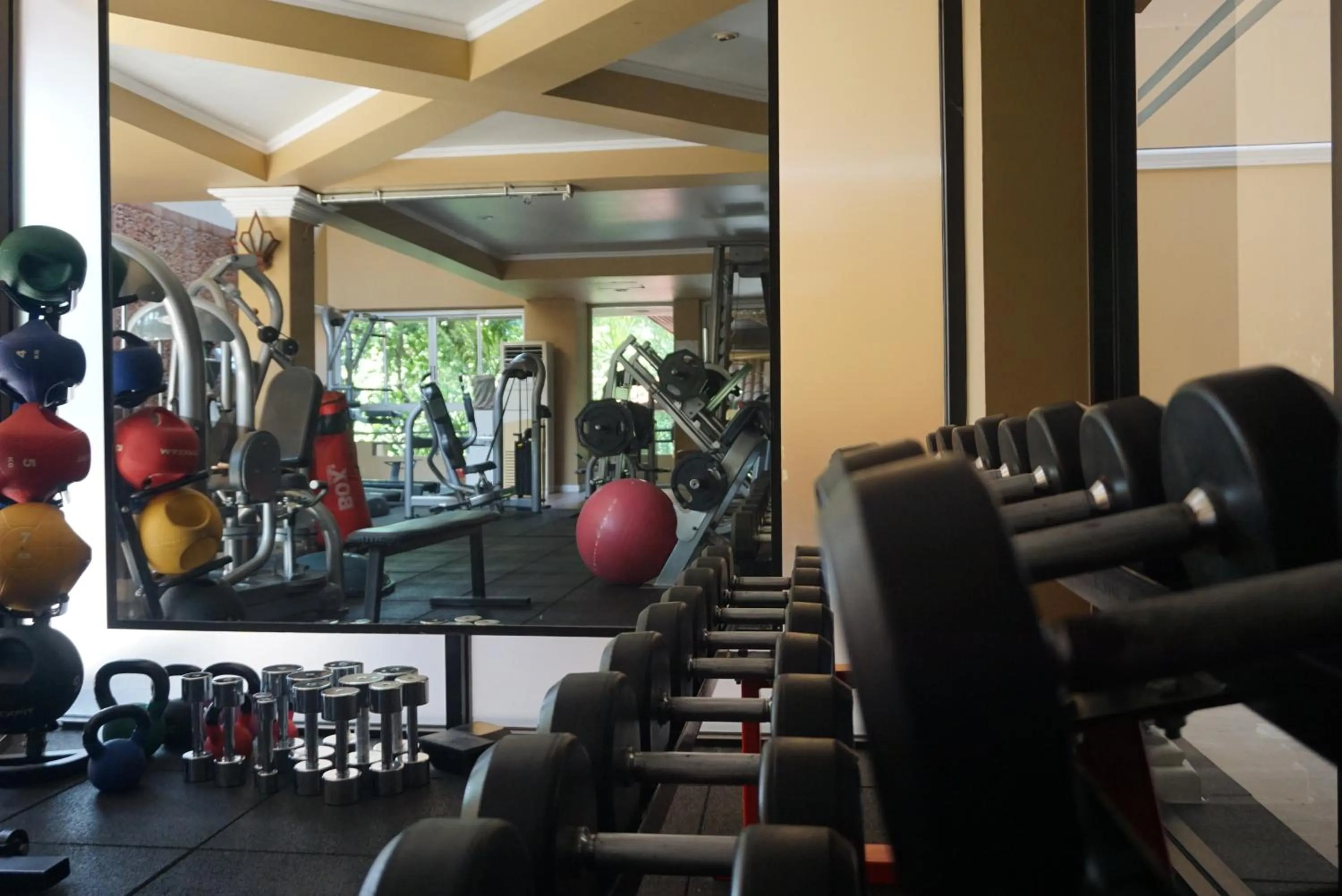 Fitness centre/facilities in The Fair House Beach Resort & Hotel