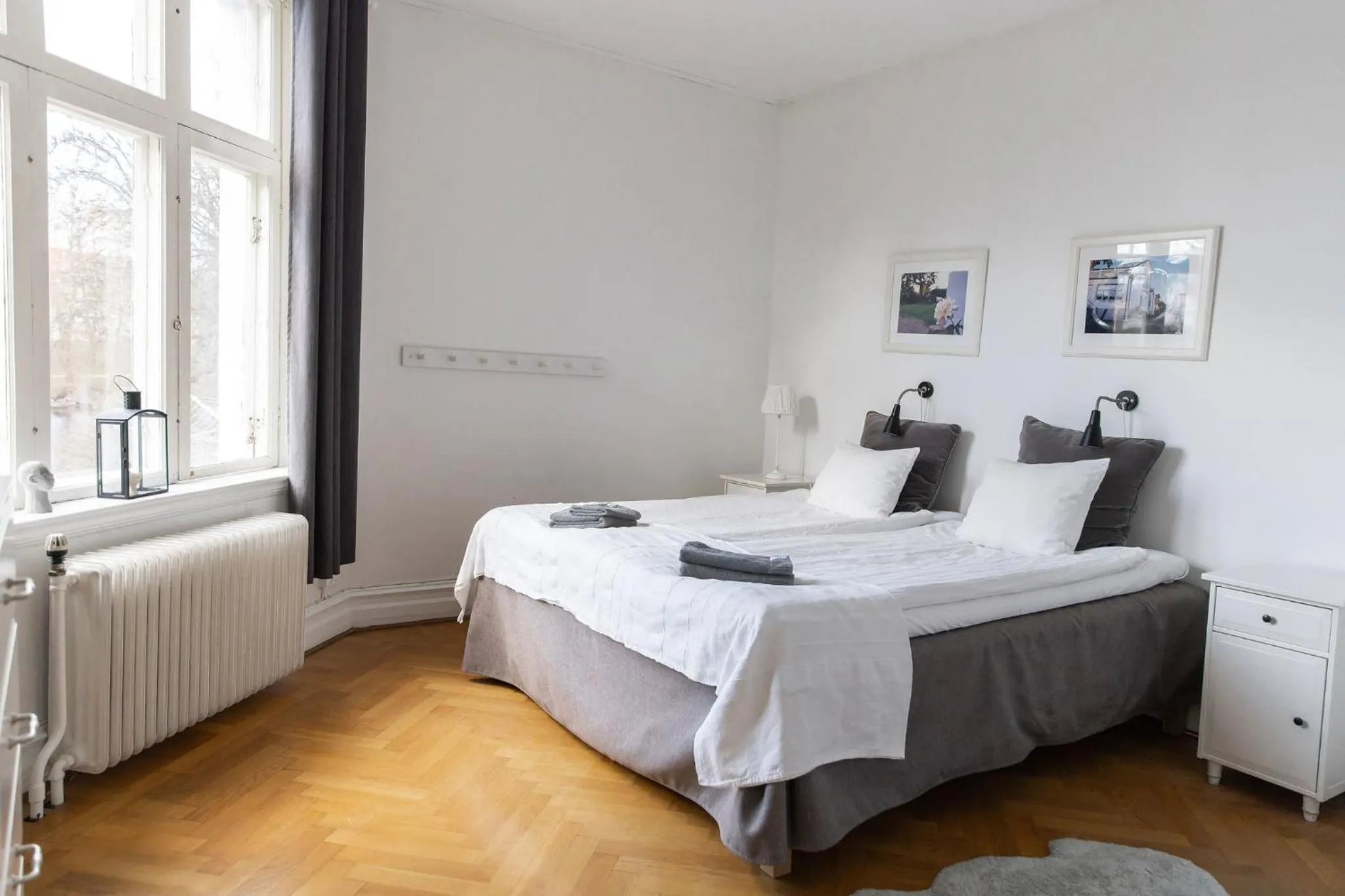 Bed in Hotell Villa Rönne