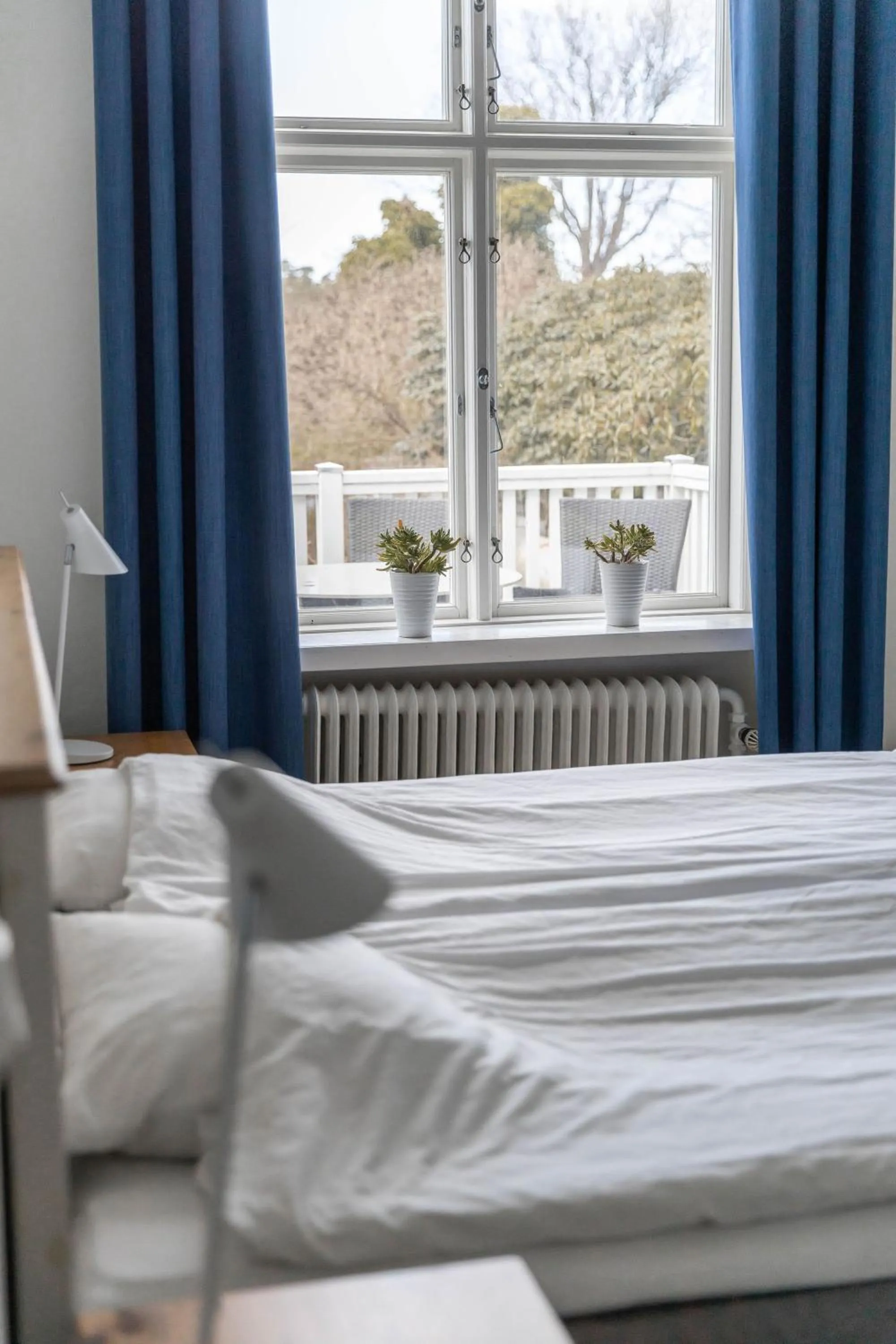 Bed in Hotell Villa Rönne