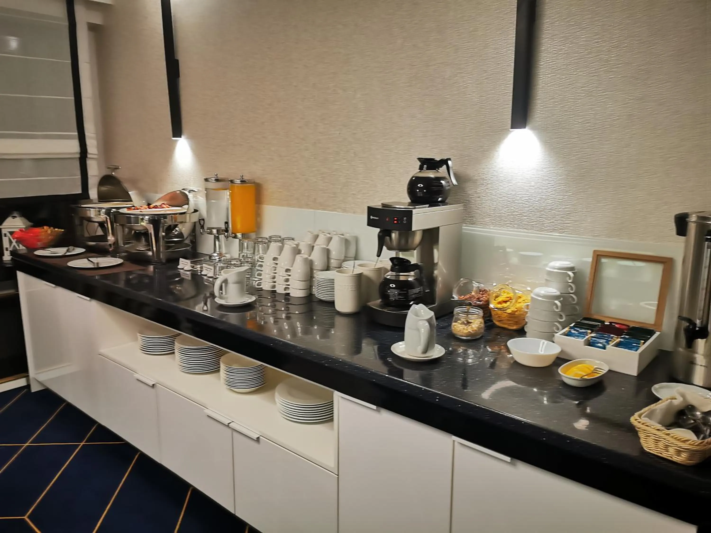 Coffee/tea facilities in Hotel Daria