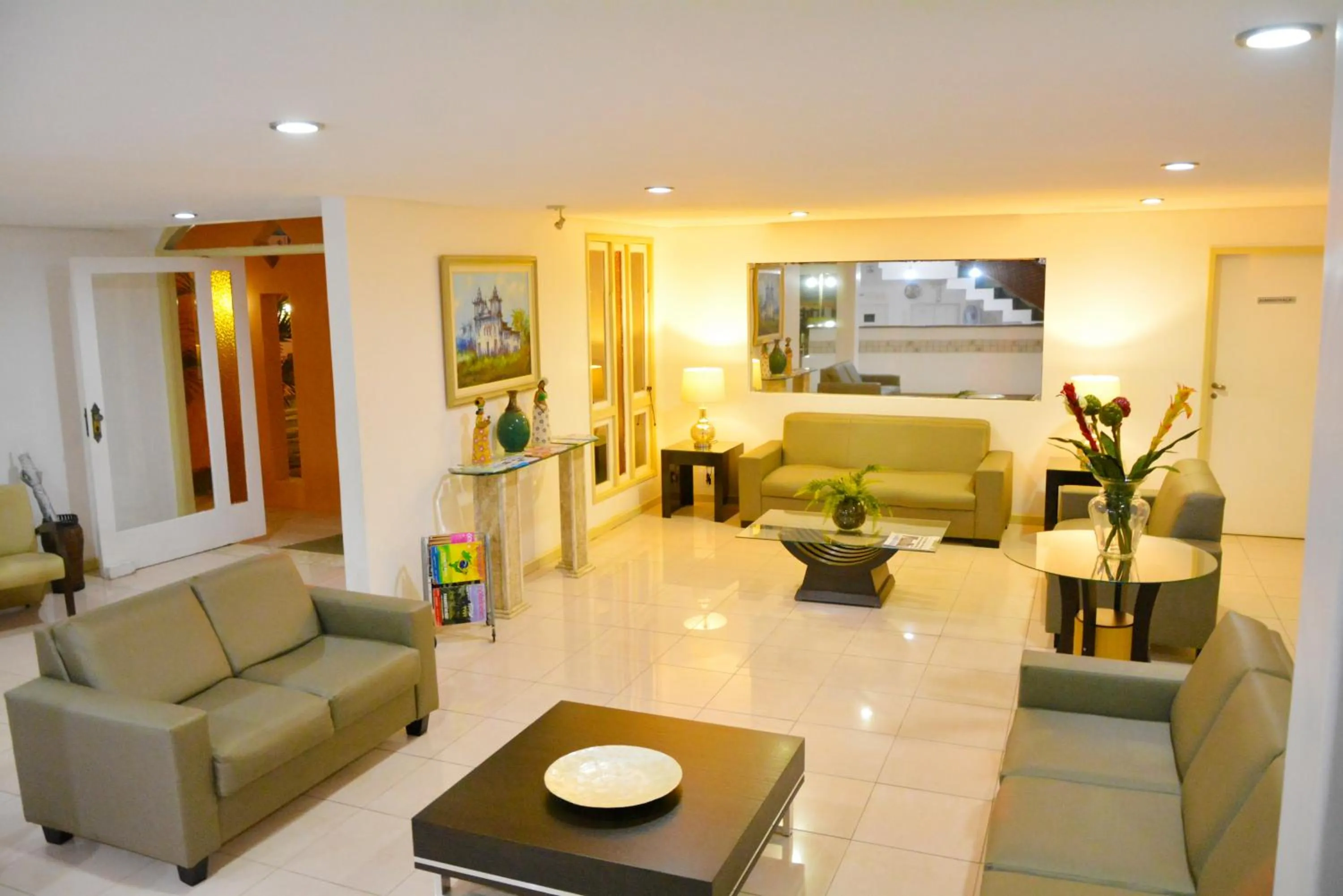 Lobby or reception in Hotel Terra do Sol