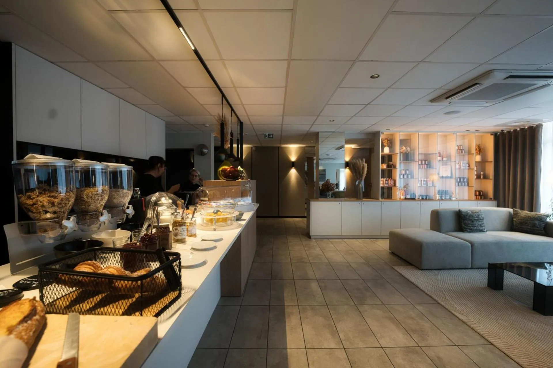 Living room in Logis Restaurant & Hôtel À la 12