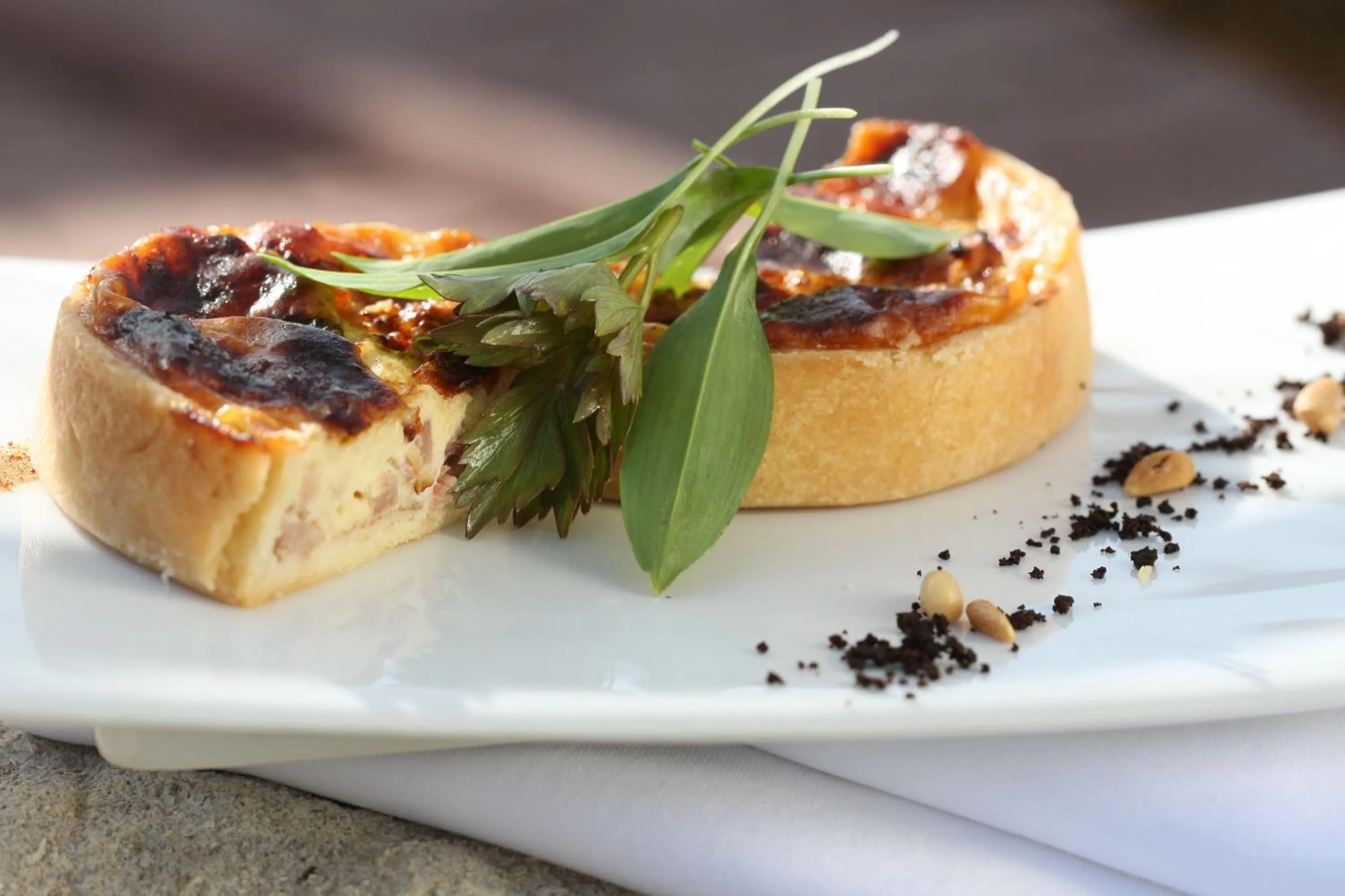 Food close-up in Logis Restaurant & Hôtel À la 12